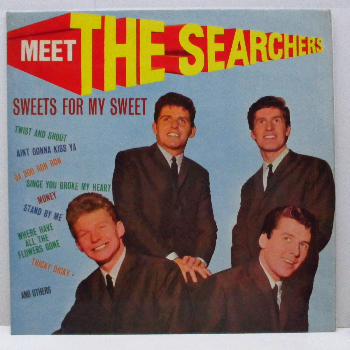 SEARCHERS (サーチャーズ) - Meet The Searchers (UK オリジナル「モノラル」LP#2 /表面コーティング三面折り返ジャケ) '63年デビューアルバム!