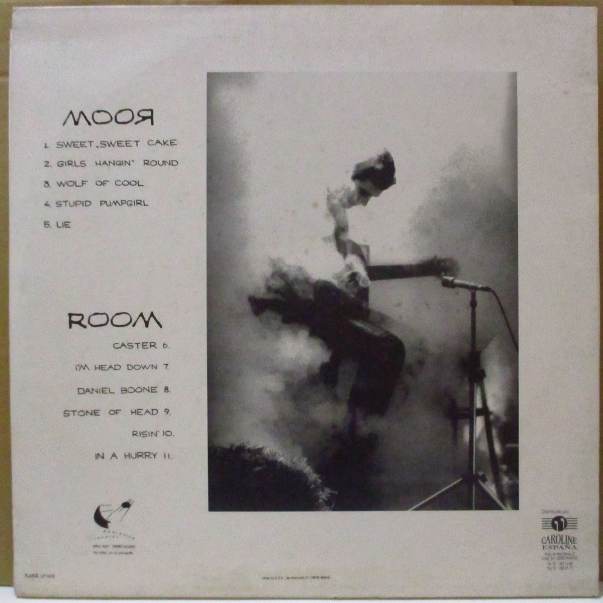 CANCER MOON (キャンサー・ムーン) - Moor Room (Spain オリジナル LP+インサート) '94年3rdアルバム