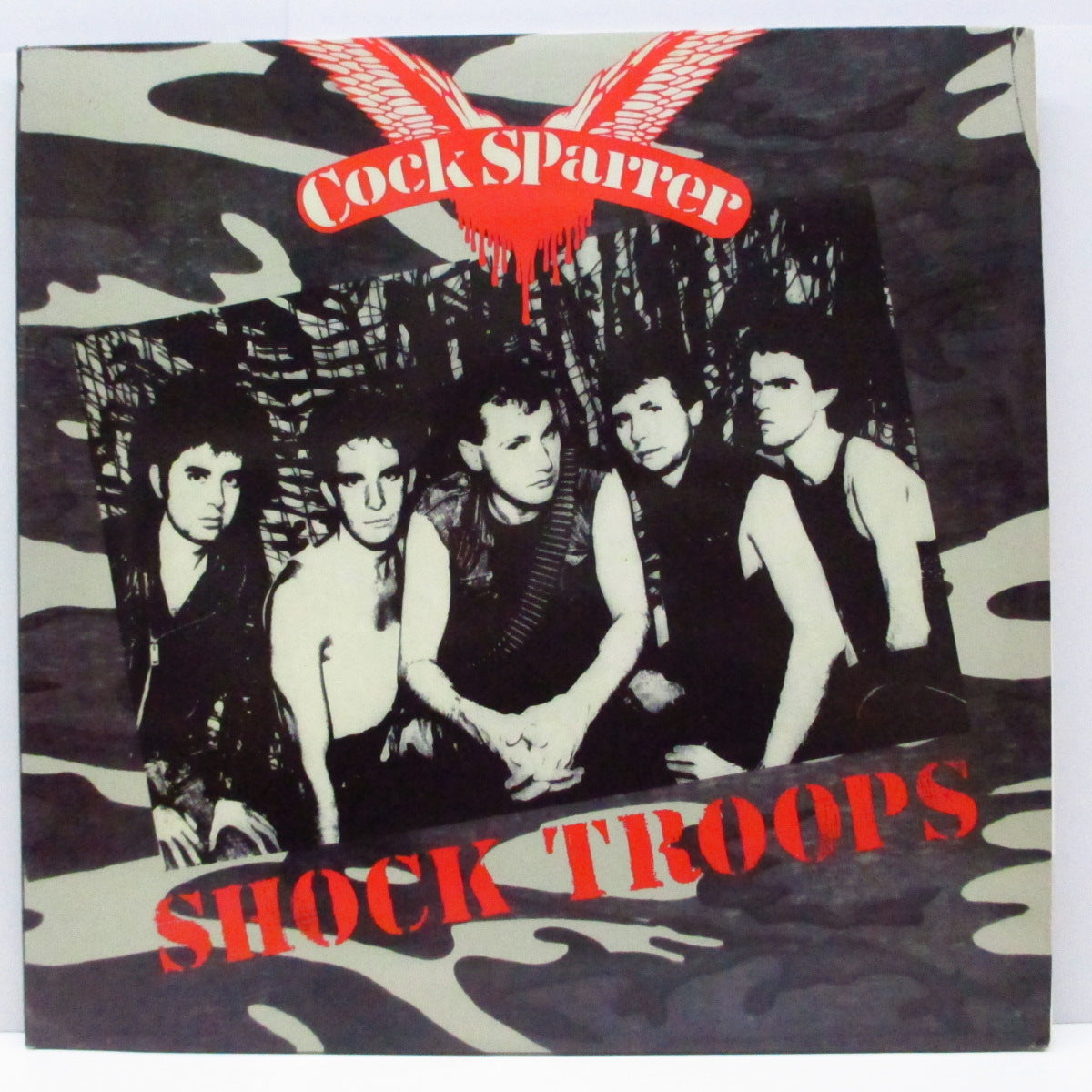 COCK SPARRER (コック・スパラー) - Shock Troops (US '01 再発 2xLP+見開きジャケ/Taang! 152) ボーナス6曲入り!