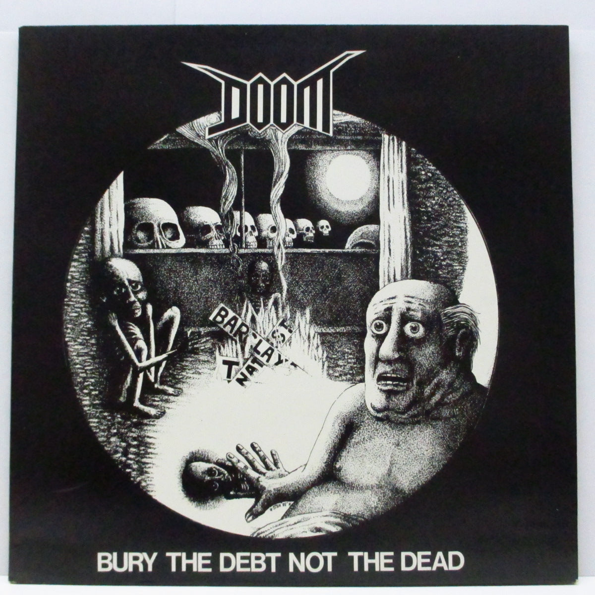DOOM / NO SECURITY (ドゥーム / ノー・セキュリティー) - Bury The Debt Not The Dead / No Security (UK オリジナル LP/見開ジャケ)
