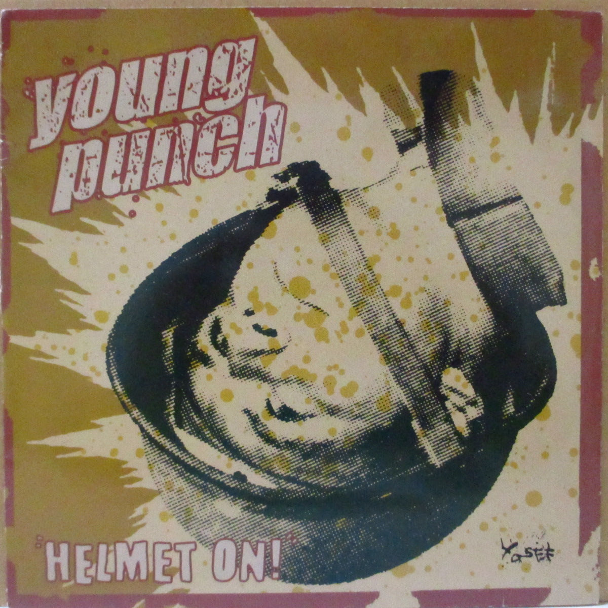 YOUNG PUNCH (ヤング・パンチ) - Helmet On! (US '99 オリジナル4曲入り 7インチ/光沢固紙ジャケ)