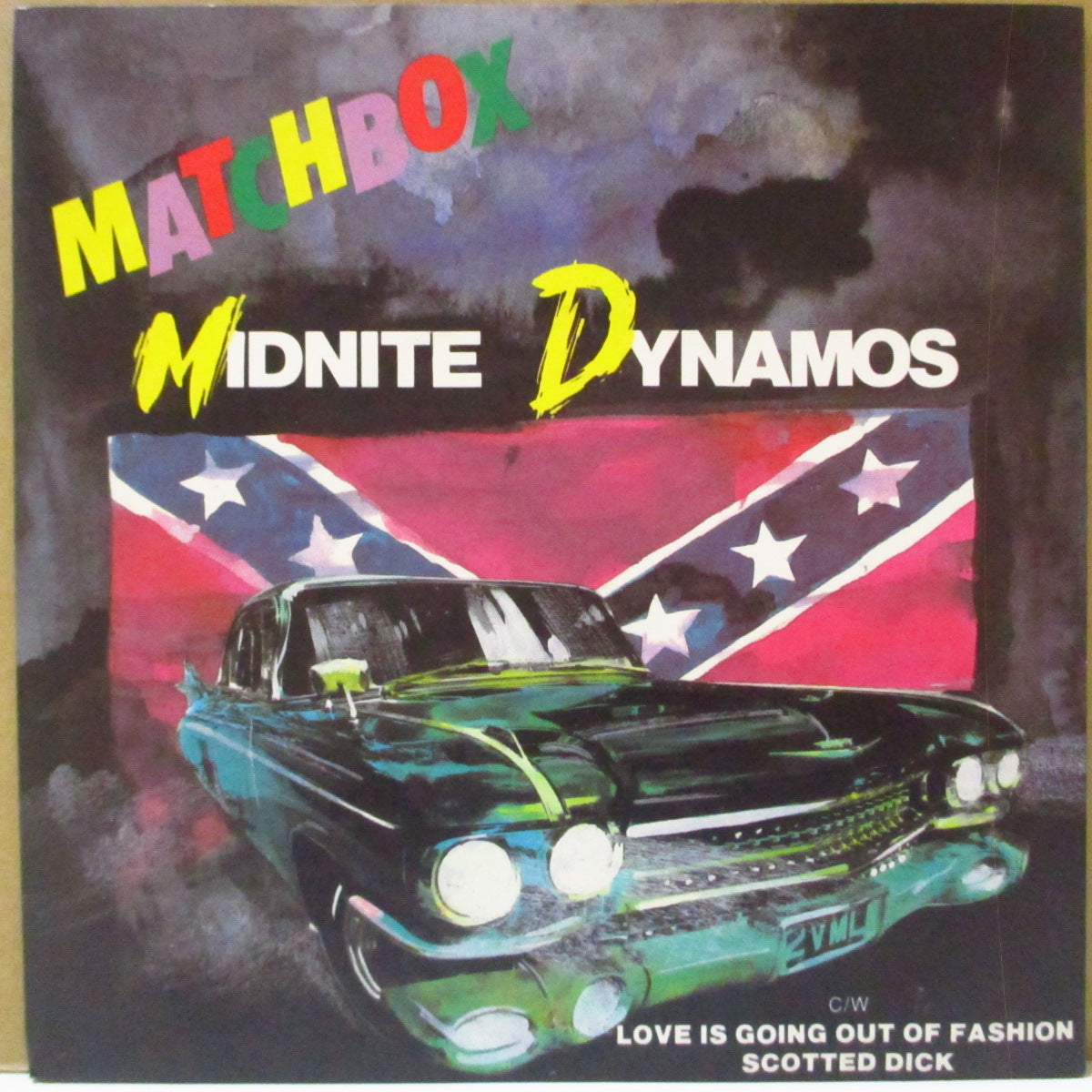 MATCHBOX (マッチボックス) - Midnite Dynamos (UK オリジナル 7インチ+ざら紙固ジャケ)