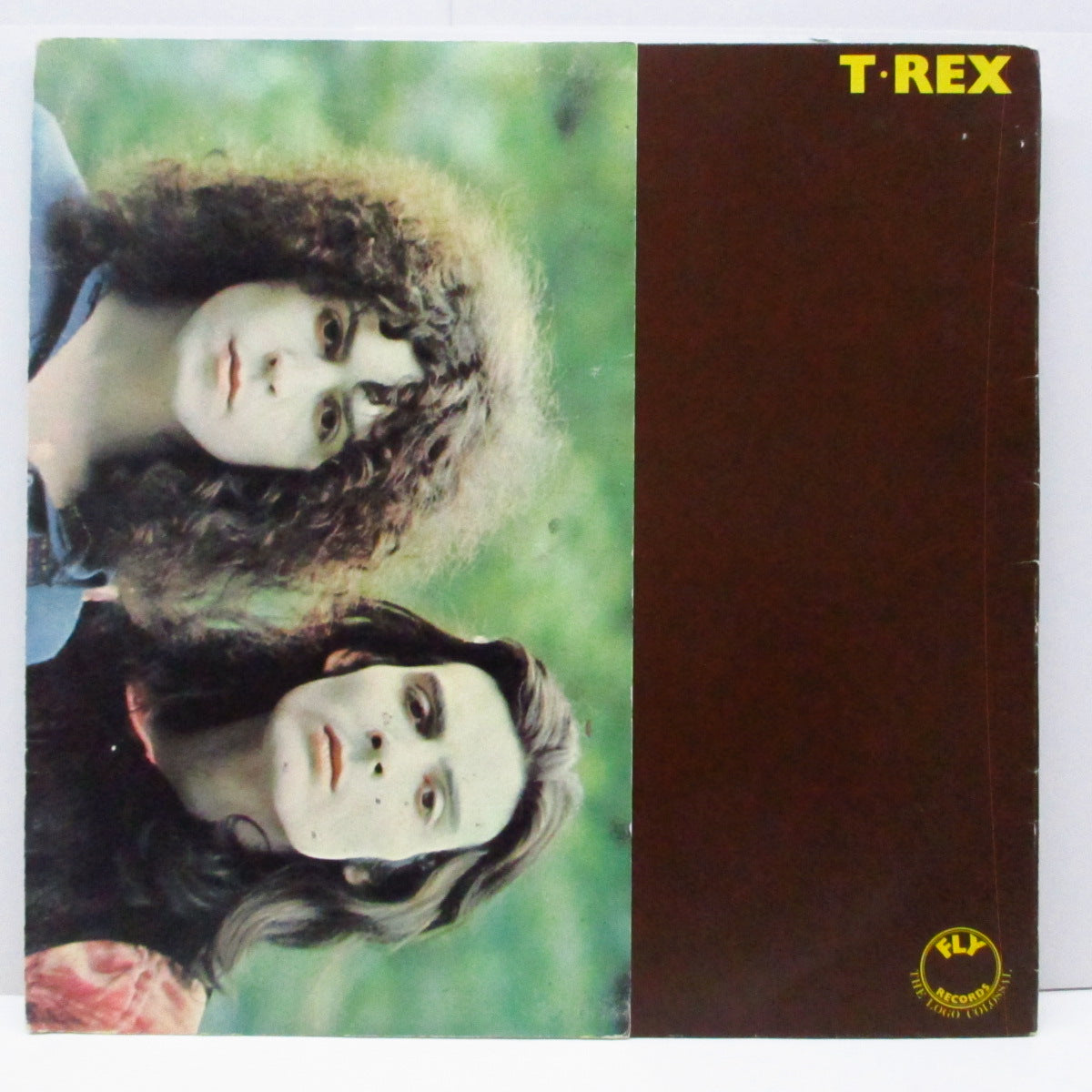 T.REX (T.レックス) - T.Rex (1st) (UK オリジナル「フライロゴ白ラベ」LP/光沢セミ見開きジャケ) '70年デビューアルバム!