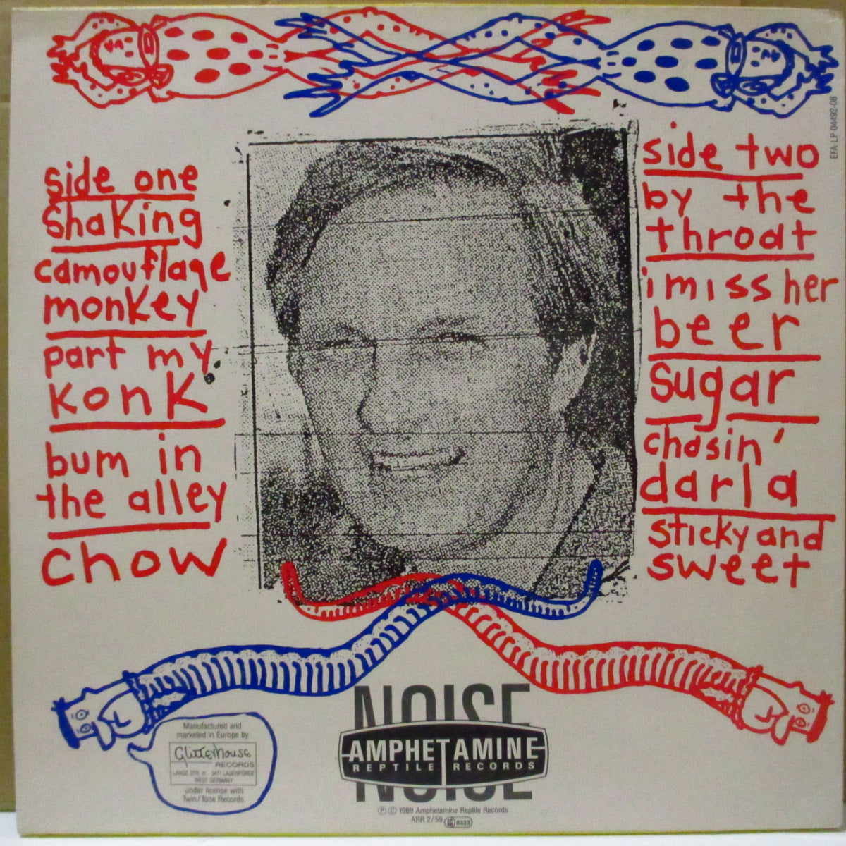 COWS (カウズ) - Daddy Has A Tail! (EU オリジナル LP) '89年2ndアルバム