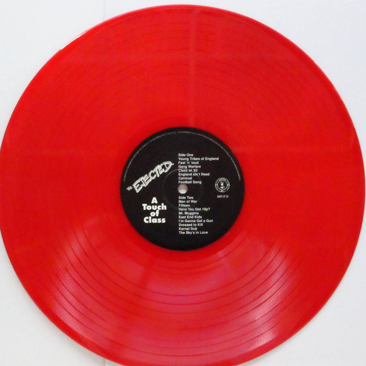 EJECTED, THE (イジェクテッド) - A Touch Of Class (UK '96 限定再発「赤盤」LP+インサート2枚/AHOY LP 24) '82年ファースト!
