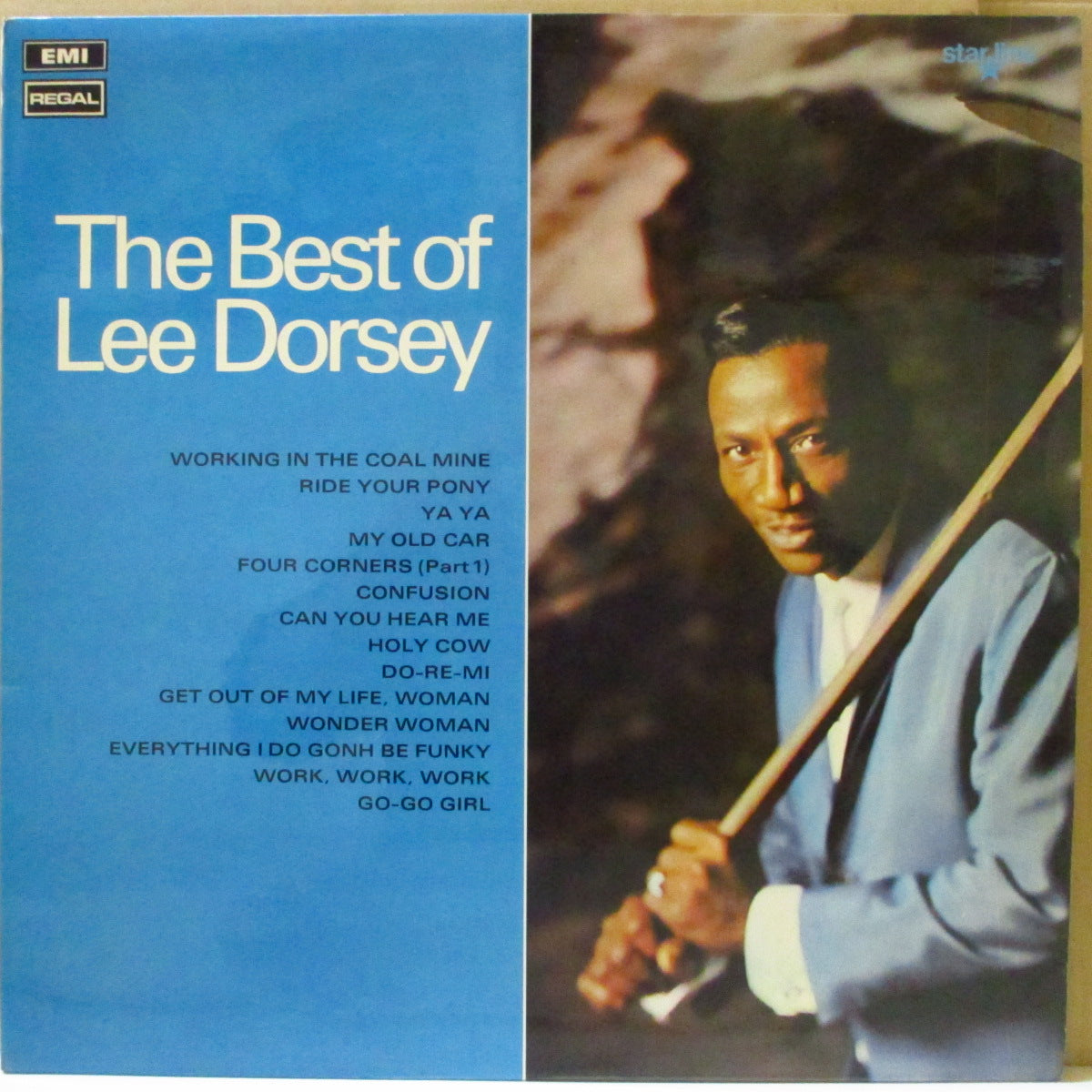 LEE DORSEY (リー・ドーシー) - The Best Of Lee Dorsey (UK '70 オリジナル・ステレオLP/表面コーティング3面折り返し有りジャケ) 英国独自編集'60年代黄金期ベスト!