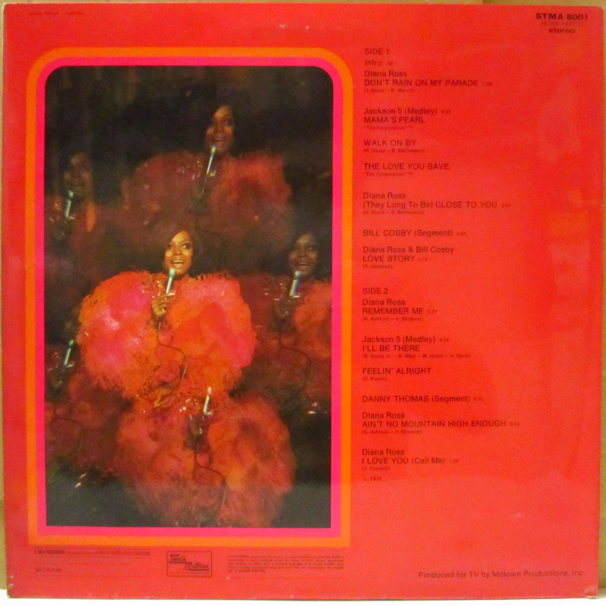 V.A. (ダイアナ・ロス、ジャクソン5参加TVショーサントラ) - Diana ! (UK '71 初回「 All Rights〜リム・ラベ」オリジナル LP/表面コーティング見開きジャケ)米TVショーのサントラ