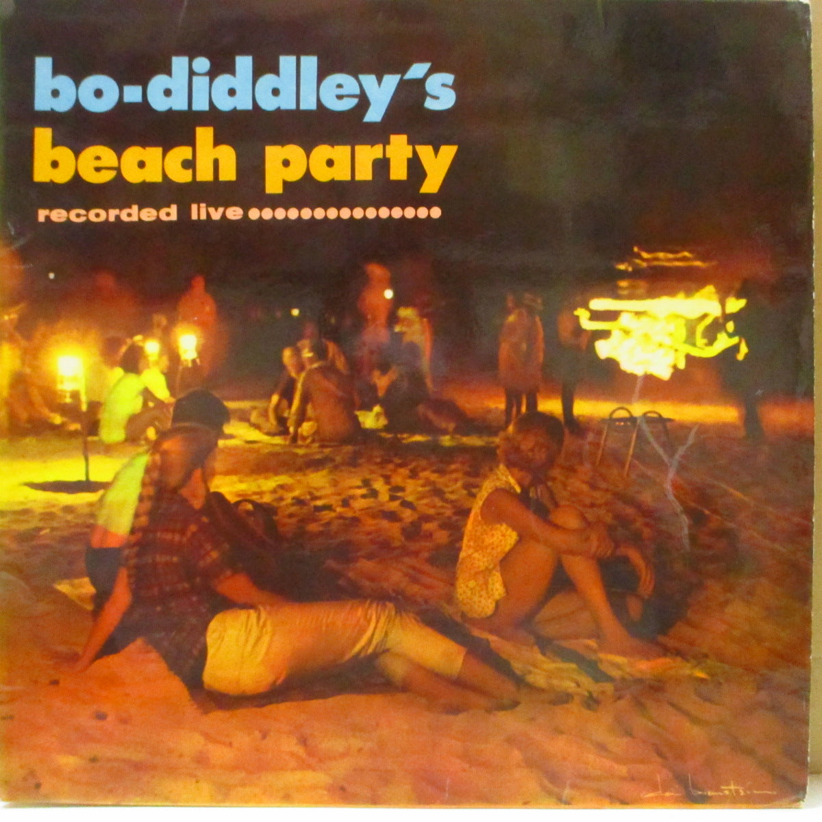 BO DIDDLEY (ボ・ディドリー) - Bo-Diddley's Beach Party (UK '64 オリジナル・モノラル LP/表面コーティング折り返しジャケ)