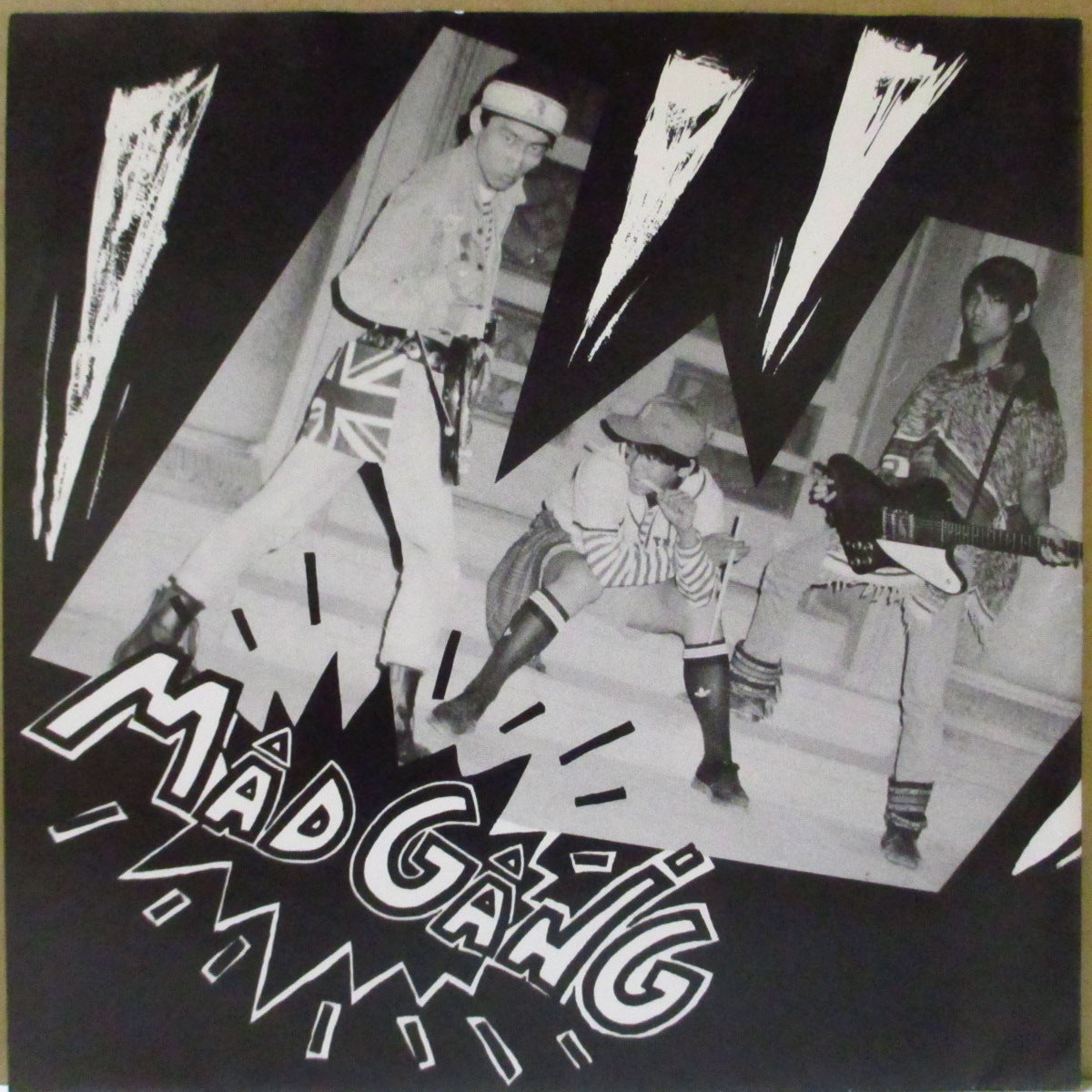 MAD GANG (マッド・ギャング) - S.T. <1st Single> (Japan '86 オリジナル片面のみ収録33回転フレキシ 7インチ/光沢ソフト紙ジャケ)