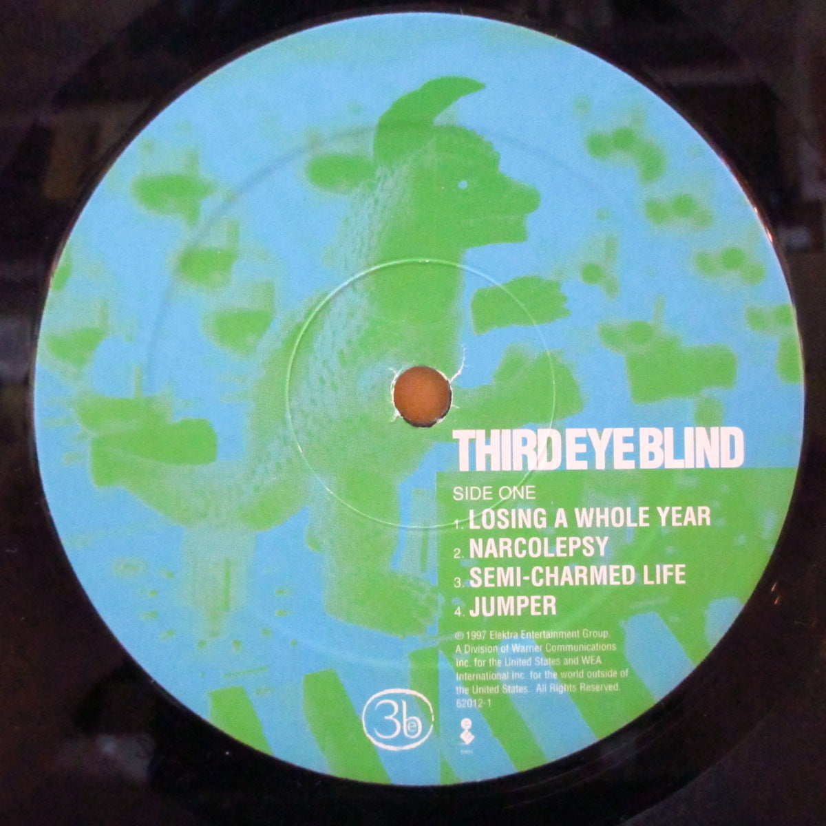 THIRD EYE BLIND (サード・アイ・ブラインド) - S.T. <1st Album> (US オリジナル「黒盤」2xLP+インサート) '97年1stアルバム