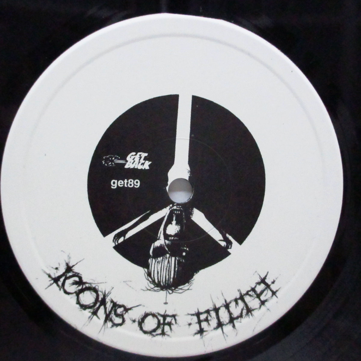 ICONS OF FILTH (アイコンズ・オブ・フィルス) - Onward Christian Soldiers (Italy' 02 再発 LP/見開きジャケ) '84年ファースト!