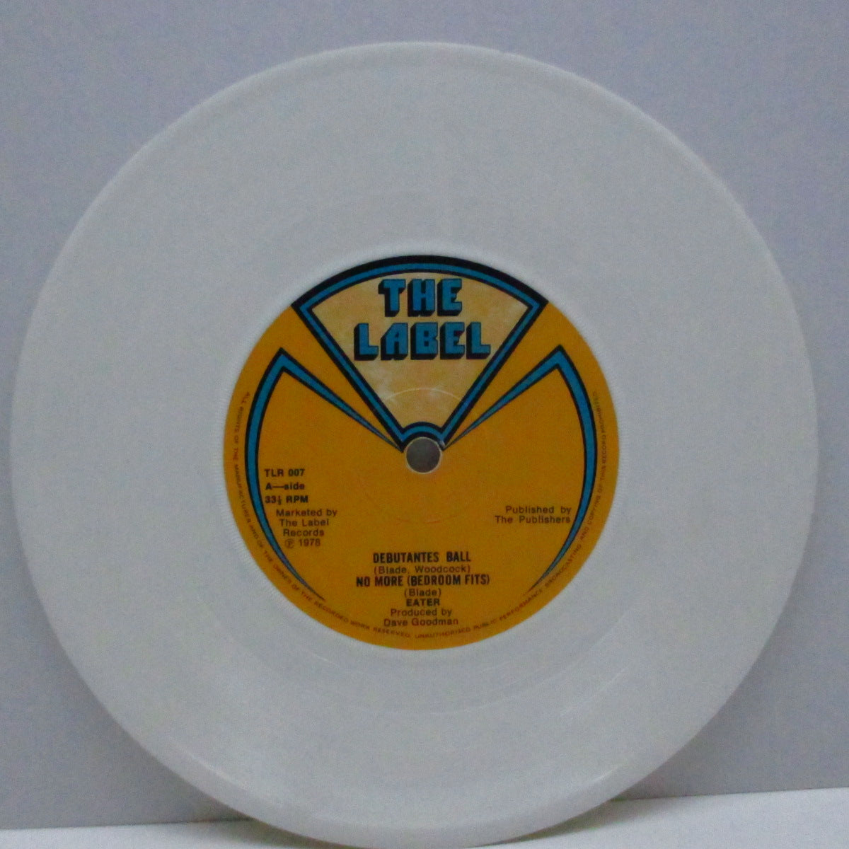 EATER (イーター) - Live E.P. - Get Your Yo Yo's Out (UK 限定「ホワイトヴァイナル」7"/光沢固紙「グリーン」ジャケ)