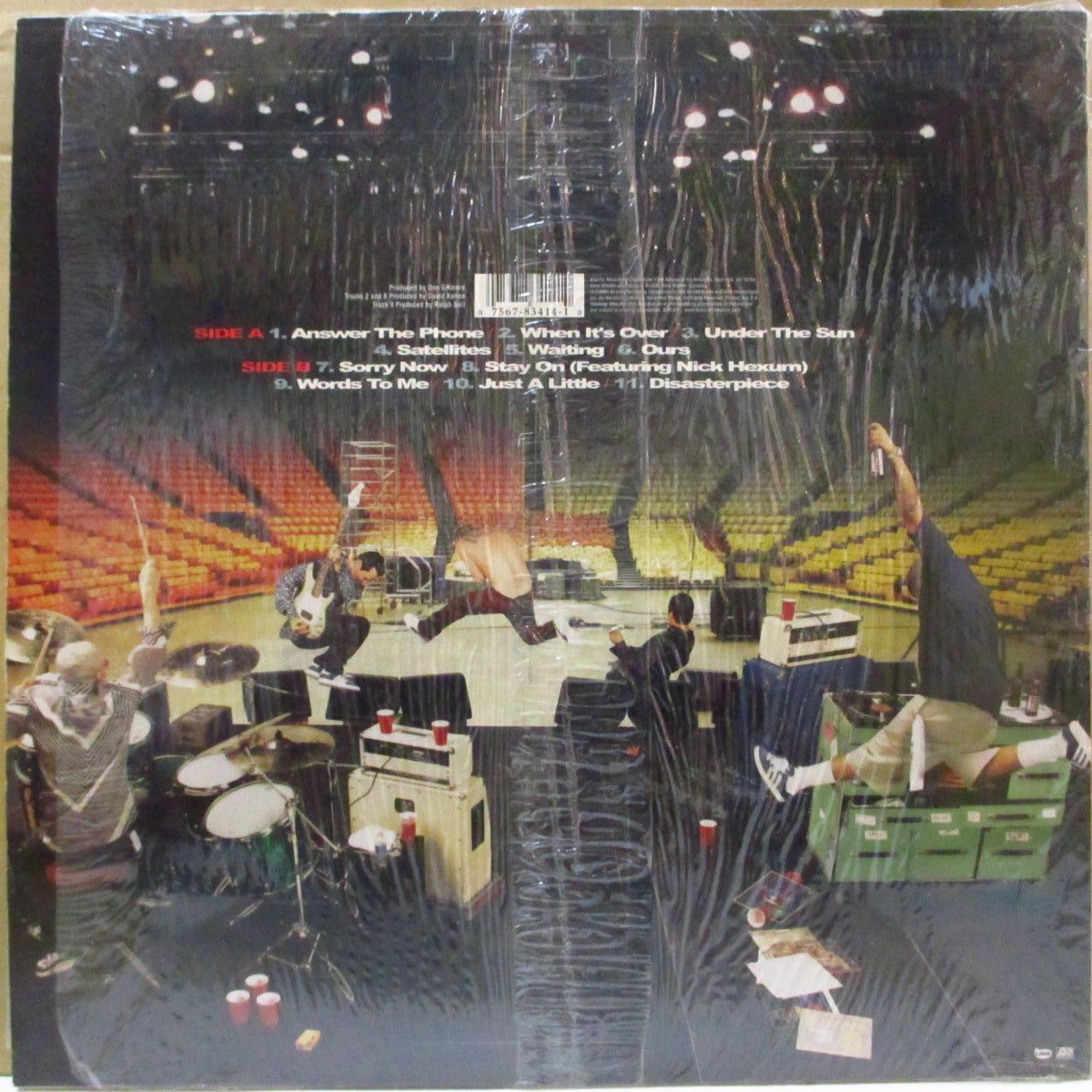 SUGAR RAY (シュガー・レイ) - S.T. <4th Album> (US オリジナル LP+インサート/レアステッカー付き光沢ジャケ) '01年4thアルバム