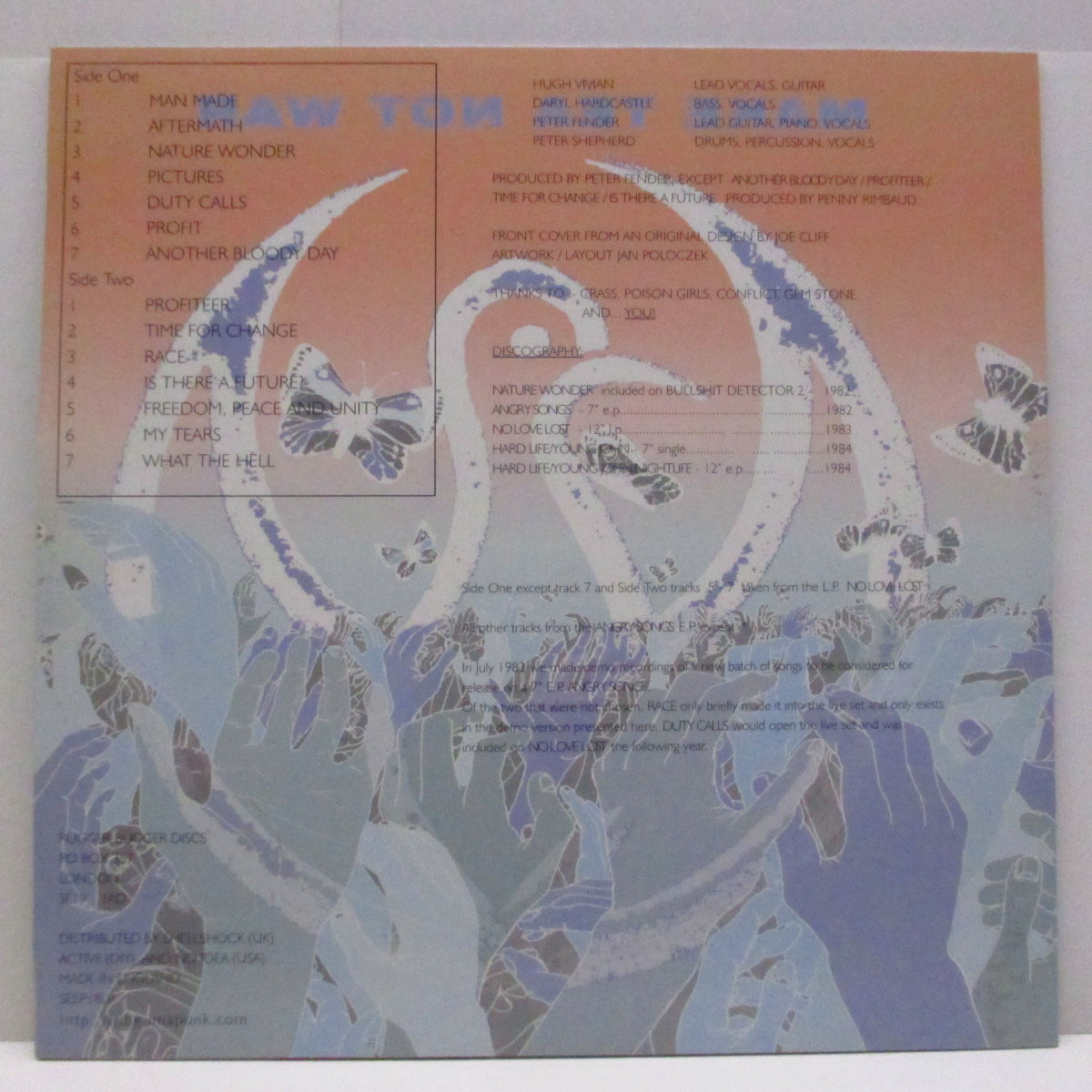 OMEGA TRIBE (オメガ・トライブ) - Make Tea Not War (UK オリジナル LP+インナー) 初期コンピ!
