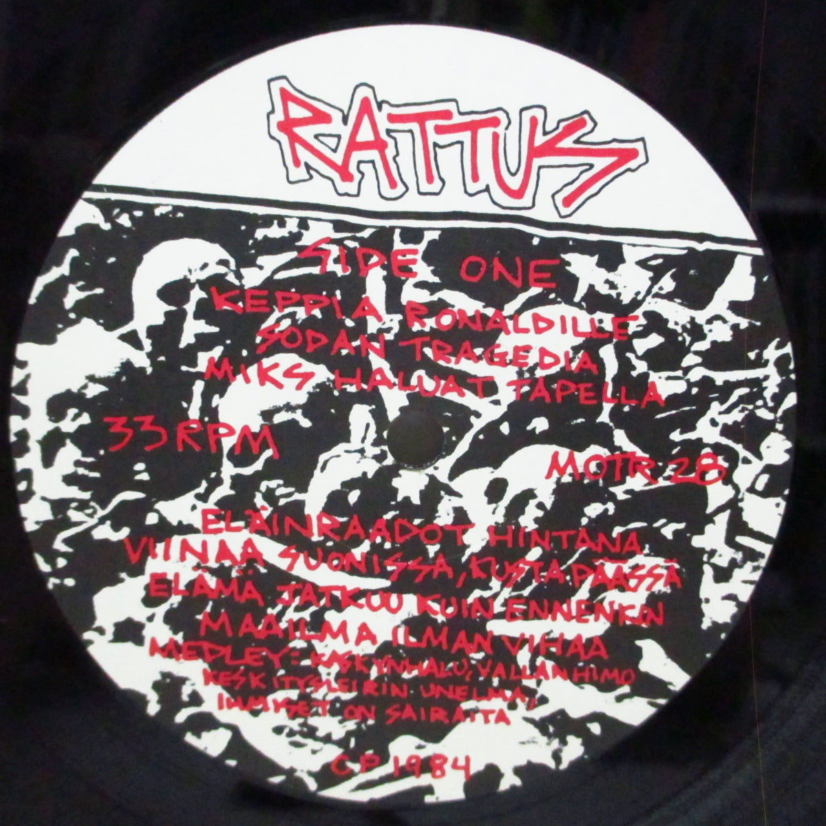 RATTUS (ラタス) - Rattus (US オリジナル LP+インナー)