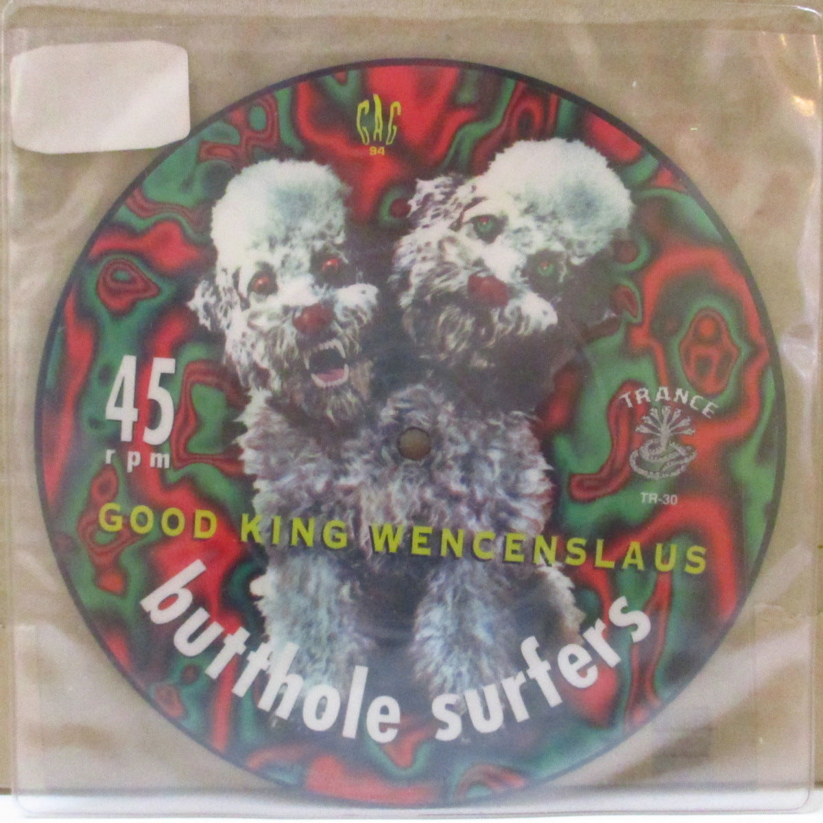 BUTTHOLE SURFERS (バットホール・サーファーズ) - Good King Wencenslaus (US 限定ピクチャー 7インチ+PVC)