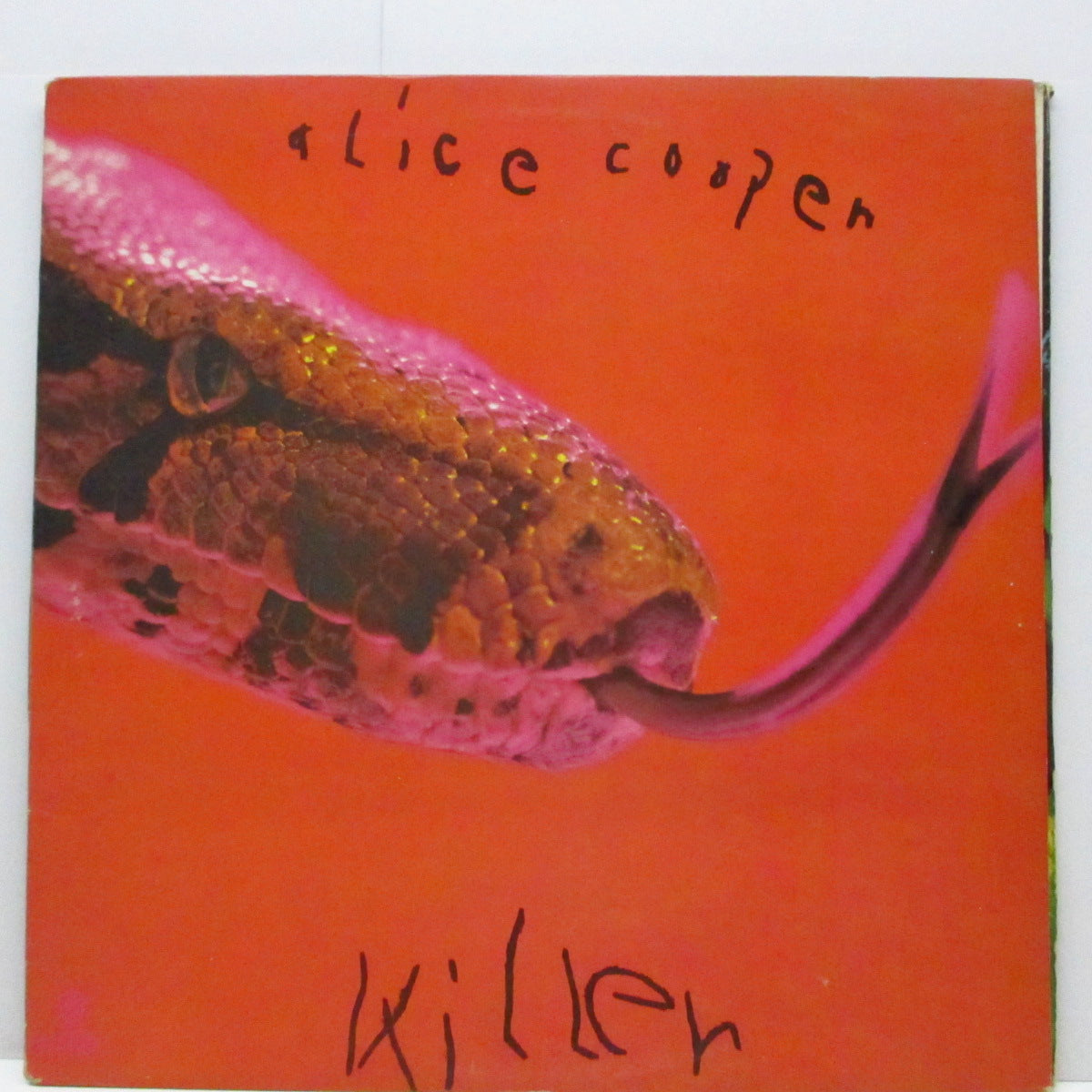ALICE COOPER (アリス・クーパー) - KIller (UK オリジナル「緑ラベ」LP/再発'73年カレンダー付見開ジャケ)
