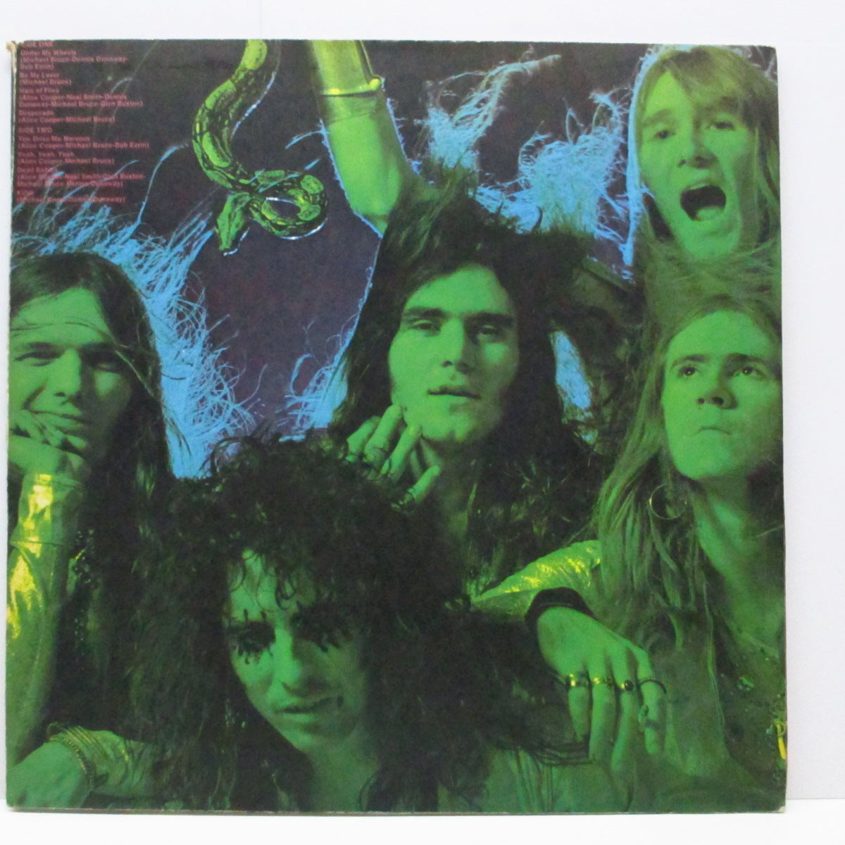 ALICE COOPER (アリス・クーパー) - KIller (UK オリジナル「緑ラベ」LP/再発'73年カレンダー付見開ジャケ)