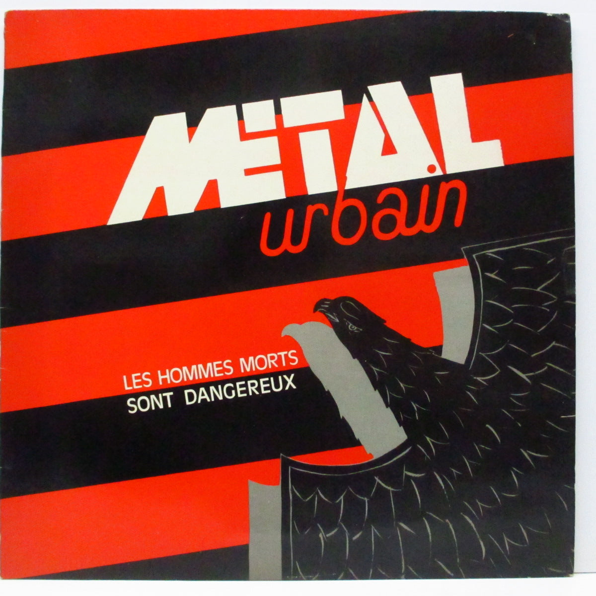 METAL URBAIN (メタル・アーベイン) - Les Hommes Morts Sont Dangereux (UK オリジナル LP) 元祖フレンチ・エレクトロパンク ! 15曲入コンピ!