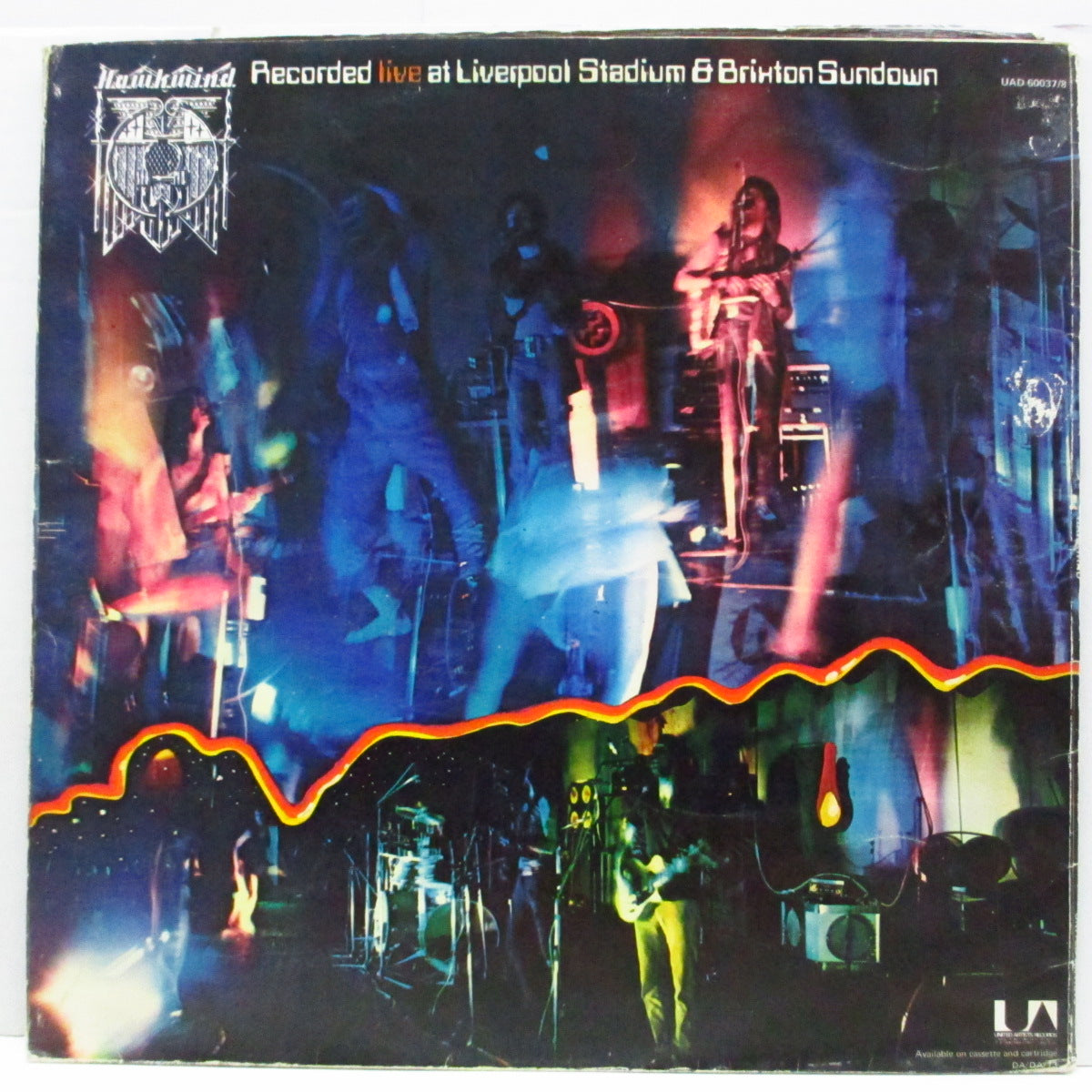 HAWKWIND (ホークウィンド) - Space Ritual (UK オリジナル 2xLP+インナー/6面折畳ジャケ)