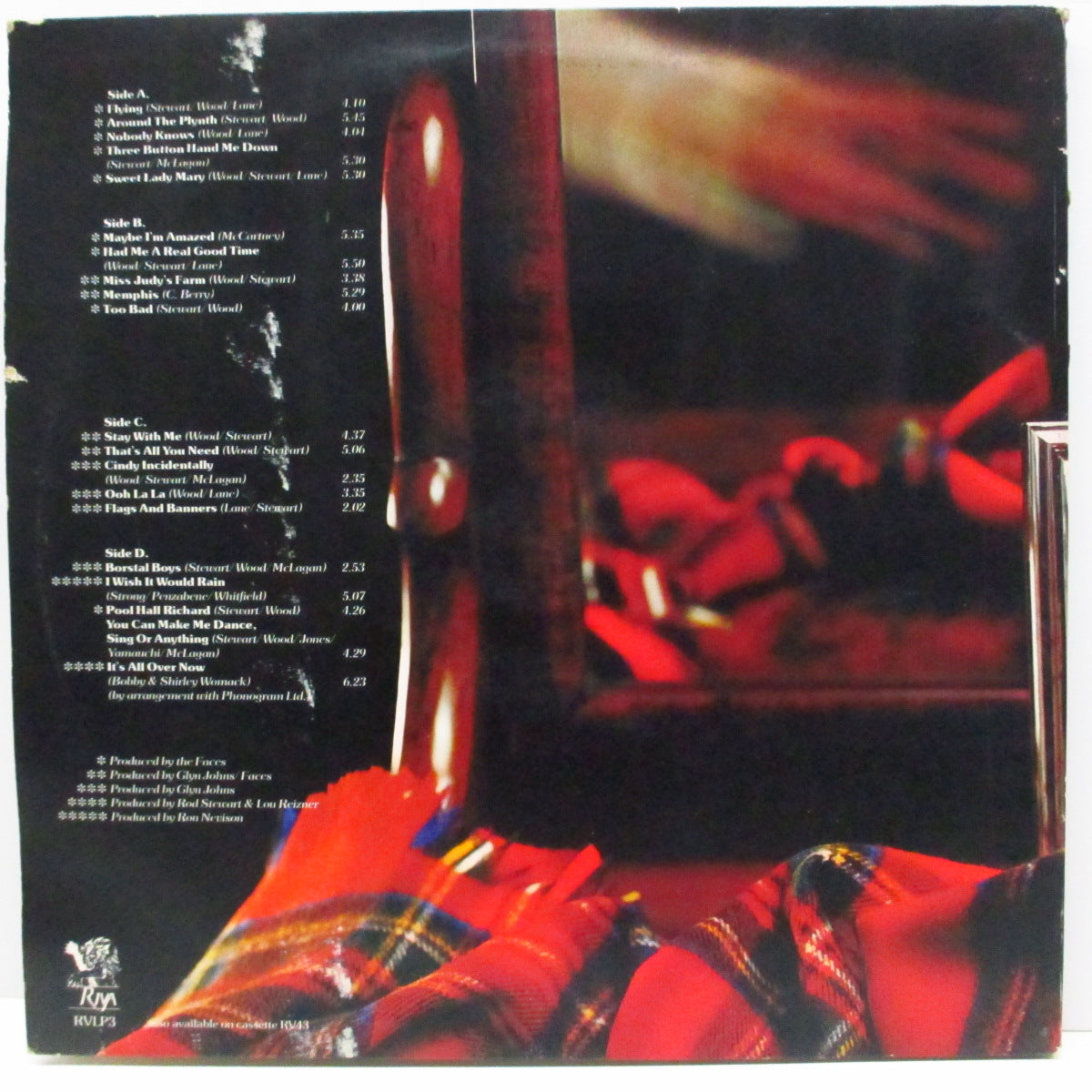 FACES (フェイセス) - The Best Of The Faces (UK オリジナル 2xLP/見開きジャケ)