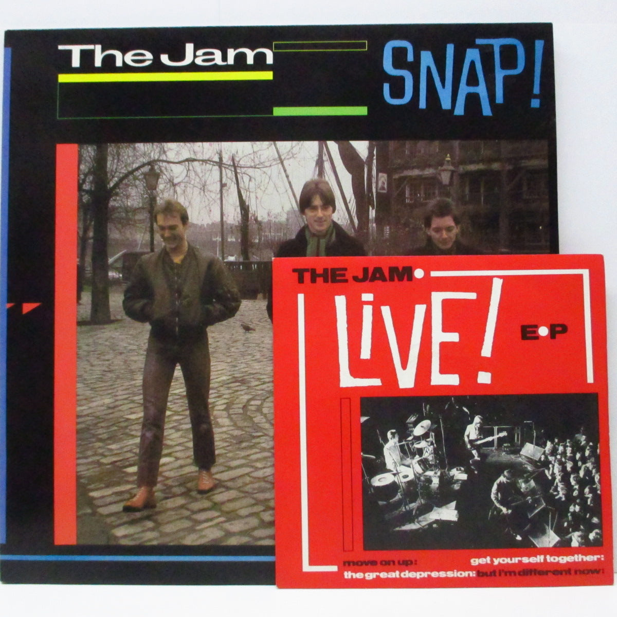 JAM, THE (ザ・ジャム) - Snap! (UK オリジナル 2xLP+インナー、初回フリー「Live 7"EP」/光沢見開きジャケ) 29曲入りベスト!