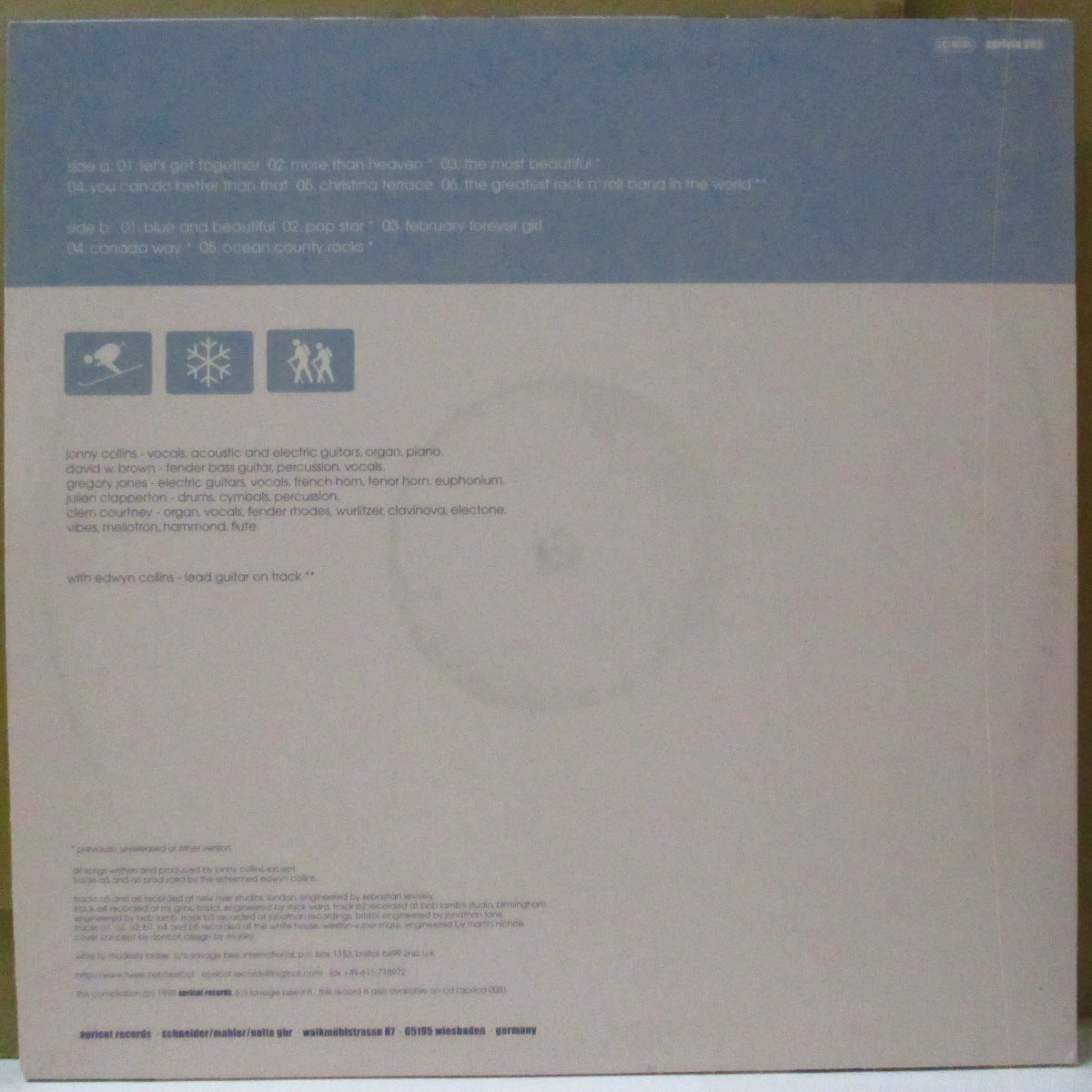 MODESTY BLAISE (モデスティ・ブレイズ) - A Beginners Guide To (German オリジナル LP) ブリットポップ'99年初期ベストアルバム