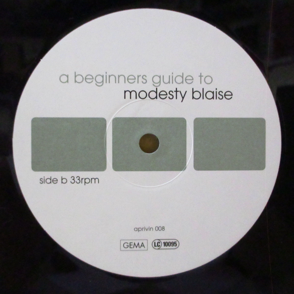 MODESTY BLAISE (モデスティ・ブレイズ) - A Beginners Guide To (German オリジナル LP) ブリットポップ'99年初期ベストアルバム
