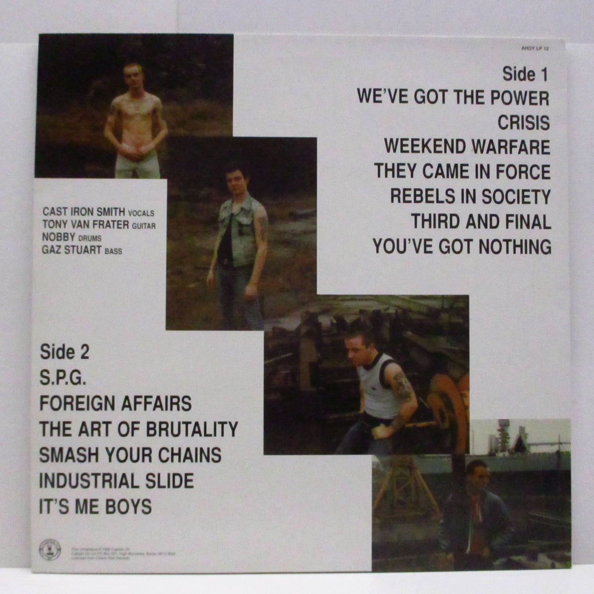 RED ALERT (レッド・アラート) - We've Got The Power (UK '96 限定再発「赤盤」 LP+インサート/AHOY LP 12) '83年ファースト!