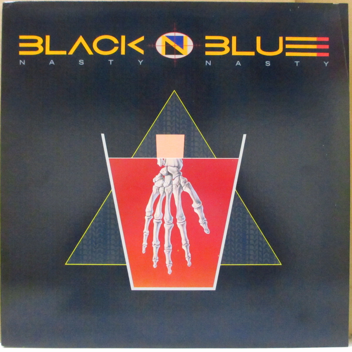 BLACK 'N BLUE (ブラック・アンド・ブルー) - Nasty Nasty (US オリジナル LP) '86年3rdアルバム