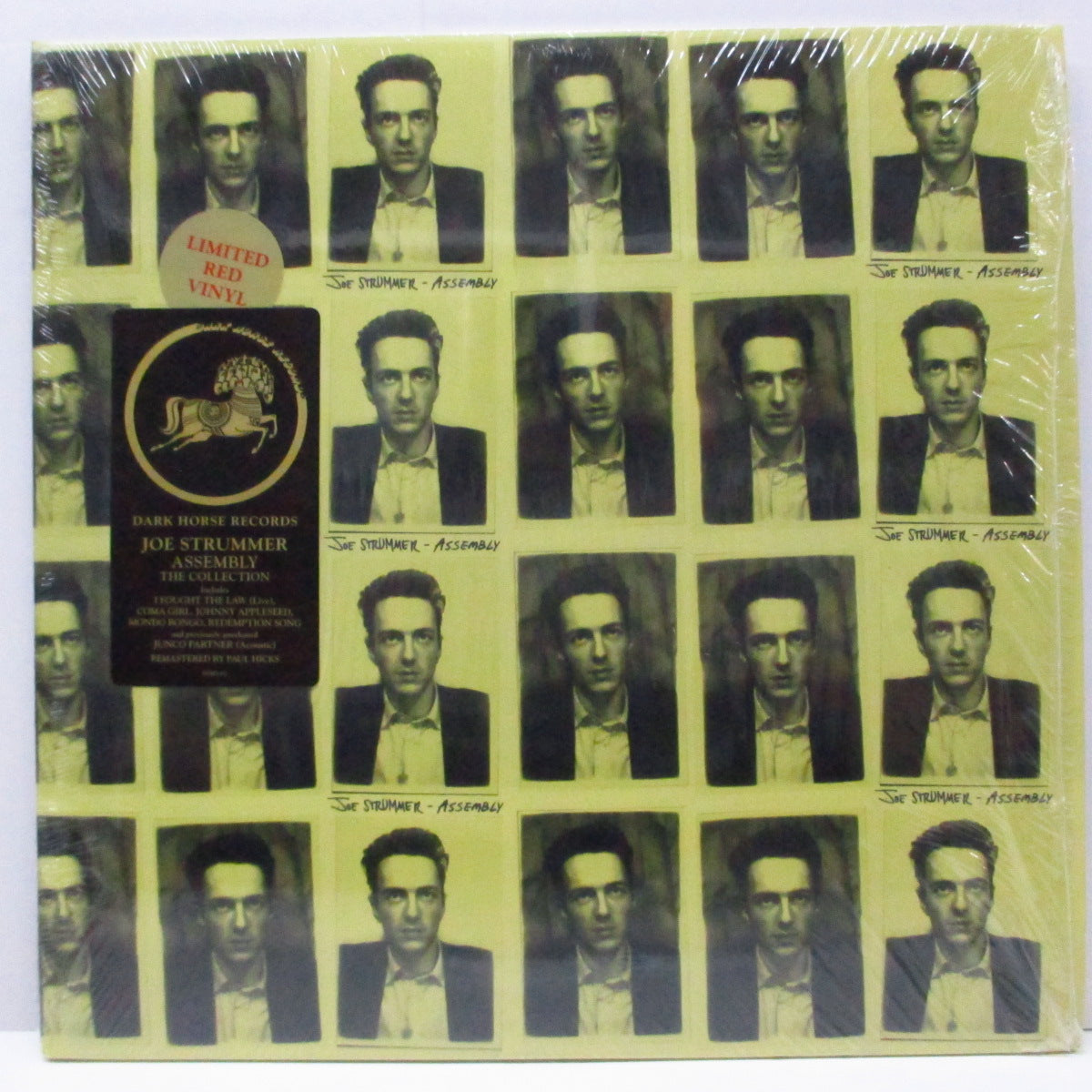 JOE STRUMMER (ジョー・ストラマー) - Assembly (Worldwide 「限定赤盤」2xLP+インナー/ステッカー付き見開ジャケ)'21年コンピ!