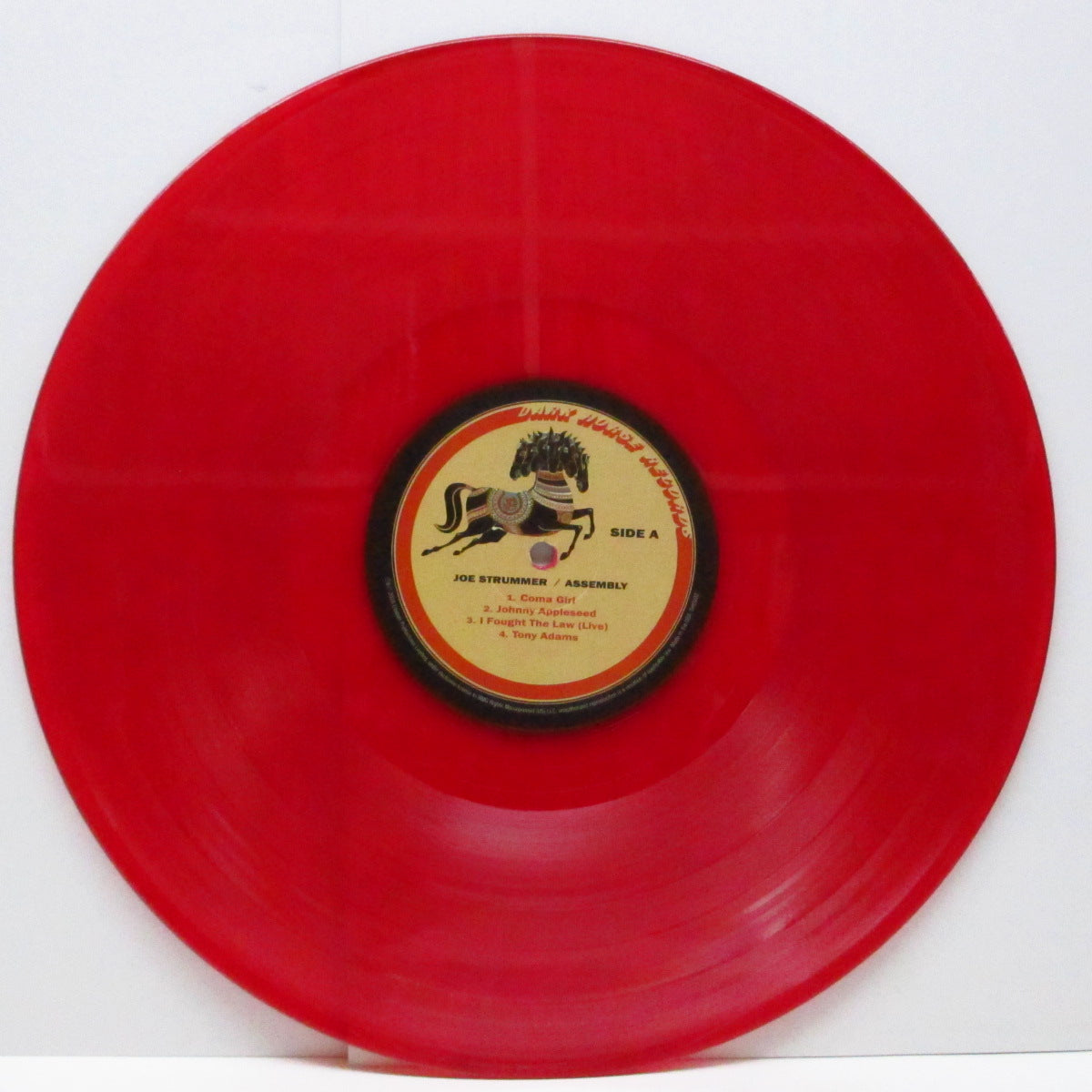 JOE STRUMMER (ジョー・ストラマー) - Assembly (Worldwide 「限定赤盤」2xLP+インナー/ステッカー付き見開ジャケ)'21年コンピ!