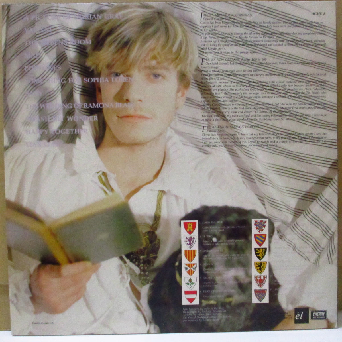 KING OF LUXEMBOURG, THE (キング・オブ・ルクセンブルグ) - Royal Bastard (UK オリジナル LP) '87年1stアルバム UKバージョン