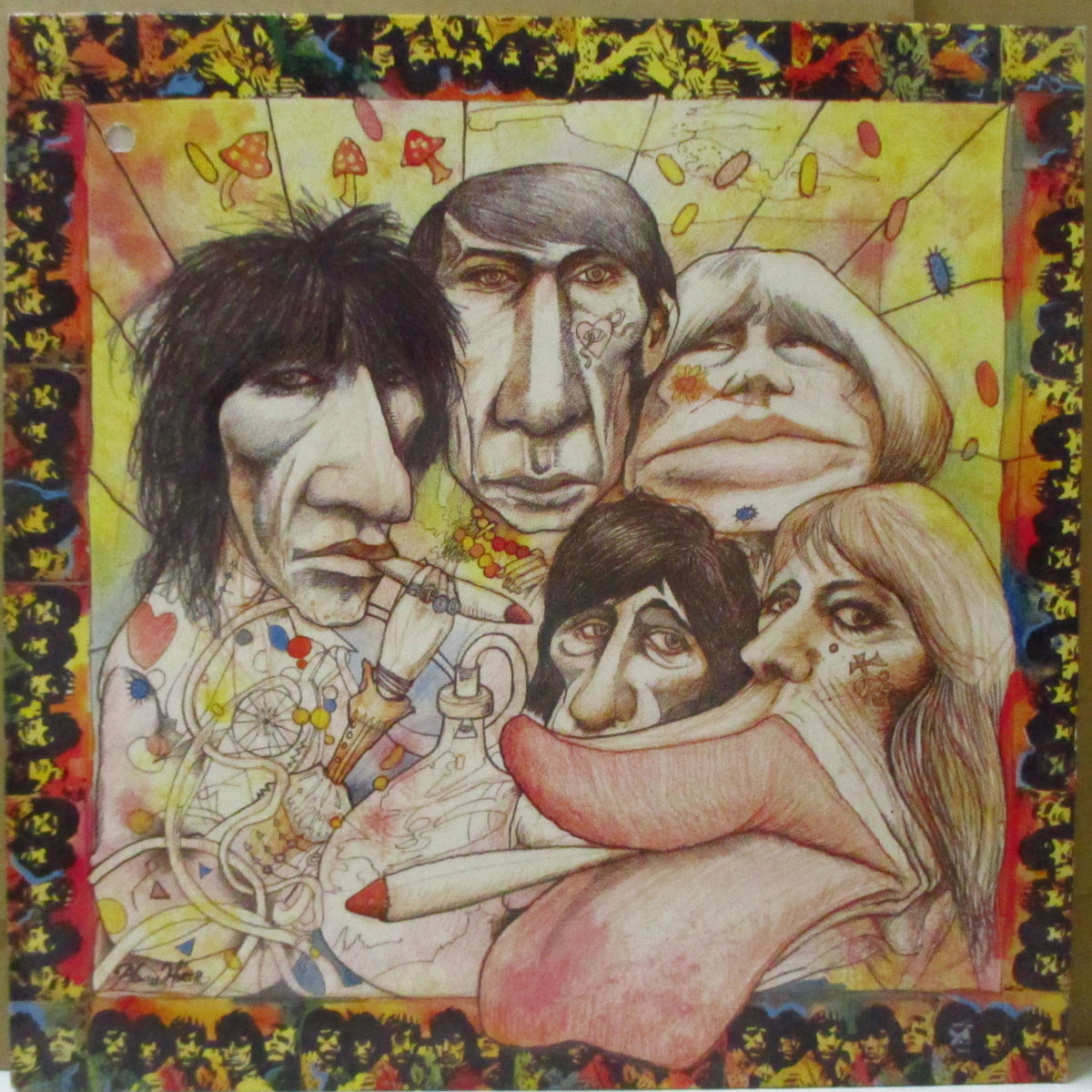 V.A. ('80s UK・オルタナ/インディロック・コンピ) - Stoned Again - A Tribute To The Stones (US オリジナル LP) '90年ストーンズ・トリビュートアルバム