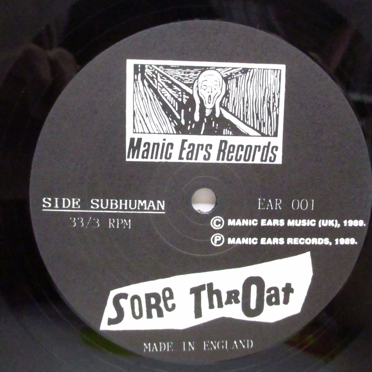SORE THROAT (ソアー・スロウト) - Never Mind The Napalm Here's Sore Throat (UK オリジナル LP) '89年サード!