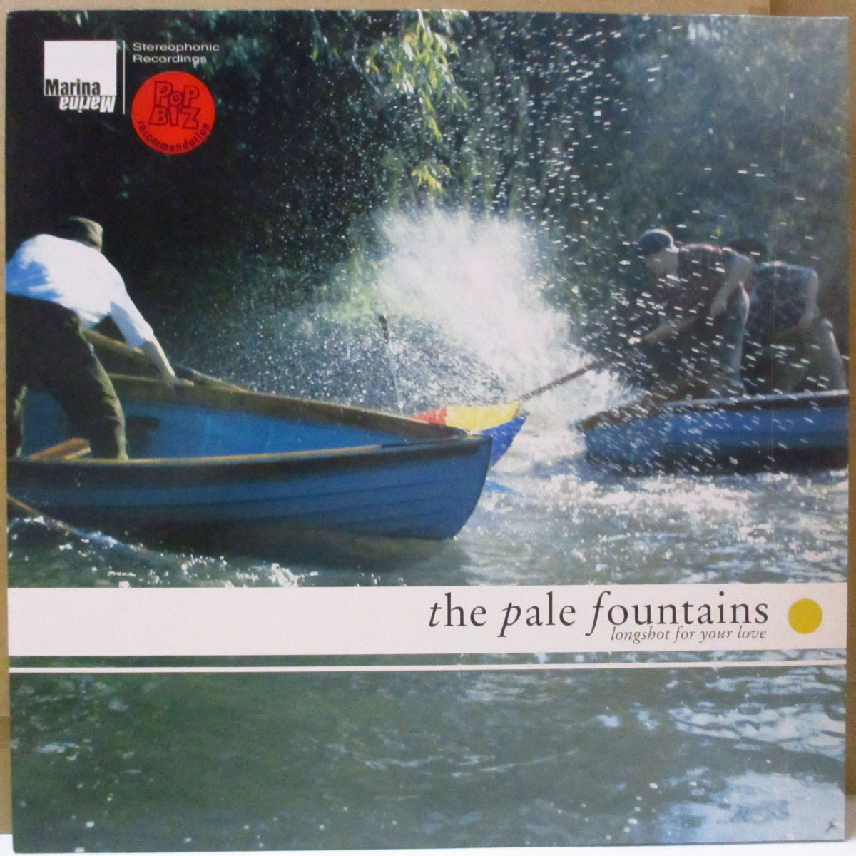PALE FOUNTAINS, THE (ペイル・ファウンテンズ) - Longshot For Your Love (German '98 オリジナル LP/レアステッカー付き光沢ジャケ) '88年レア音源コンピレーション 初回品番「 MA 37」