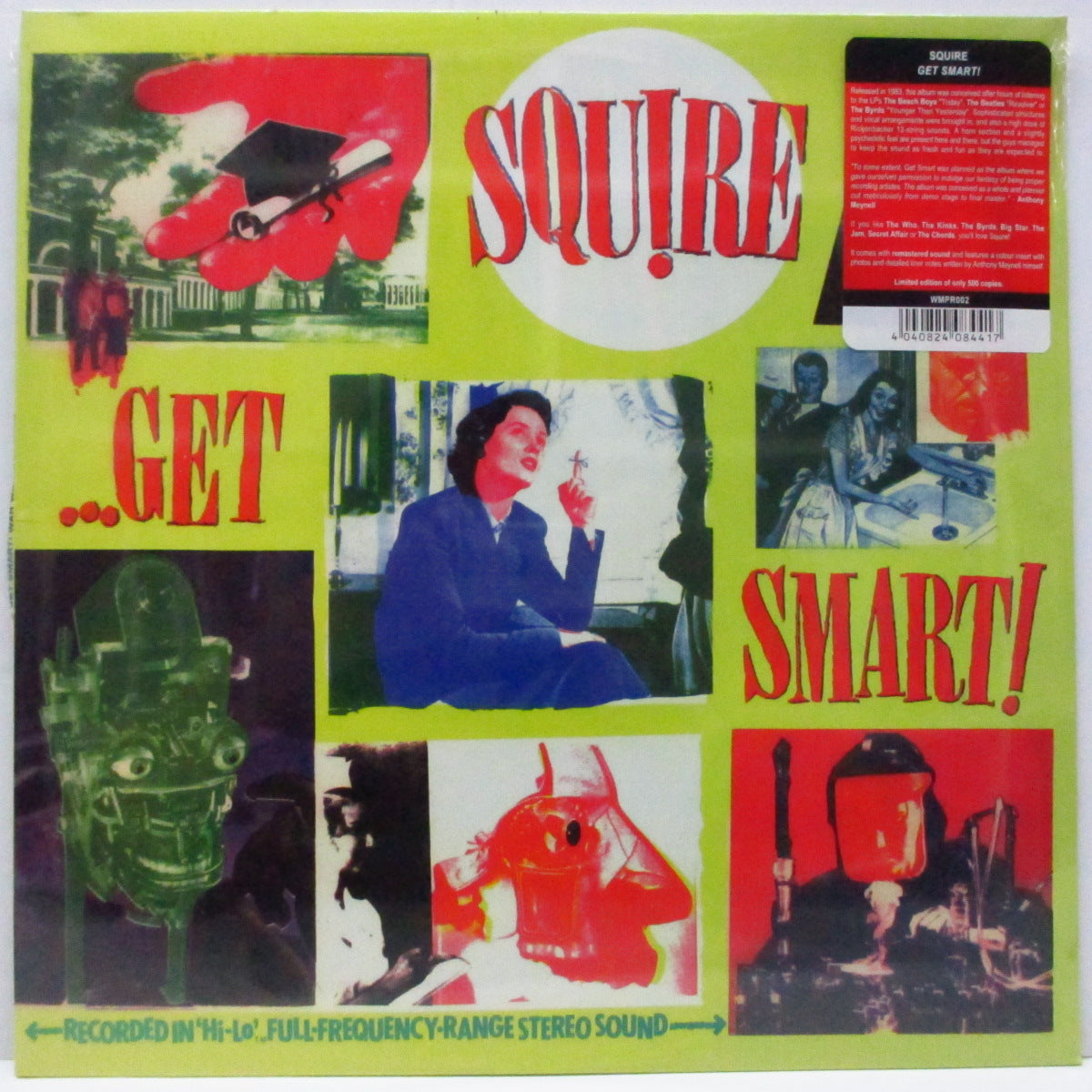 SQUIRE, THE (ザ ・スクワイヤー) - ...Get Smart! (Spain '15「500枚限定再発」LP/ New) '83年セカンドアルバム!
