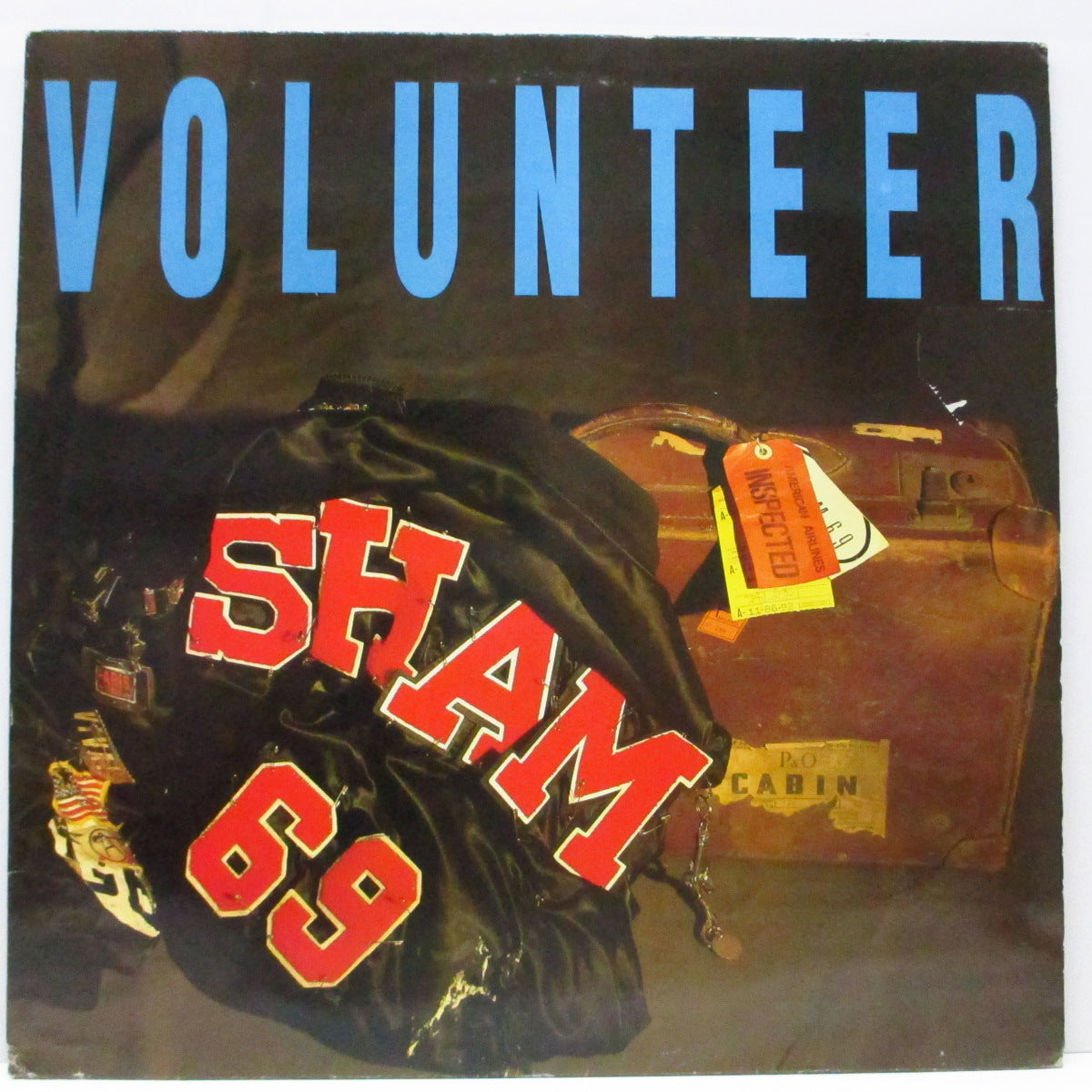 SHAM 69 (シャム 69) - Volunteer (UK オリジナル LP+インナー)'88年再結成第一弾アルバム!