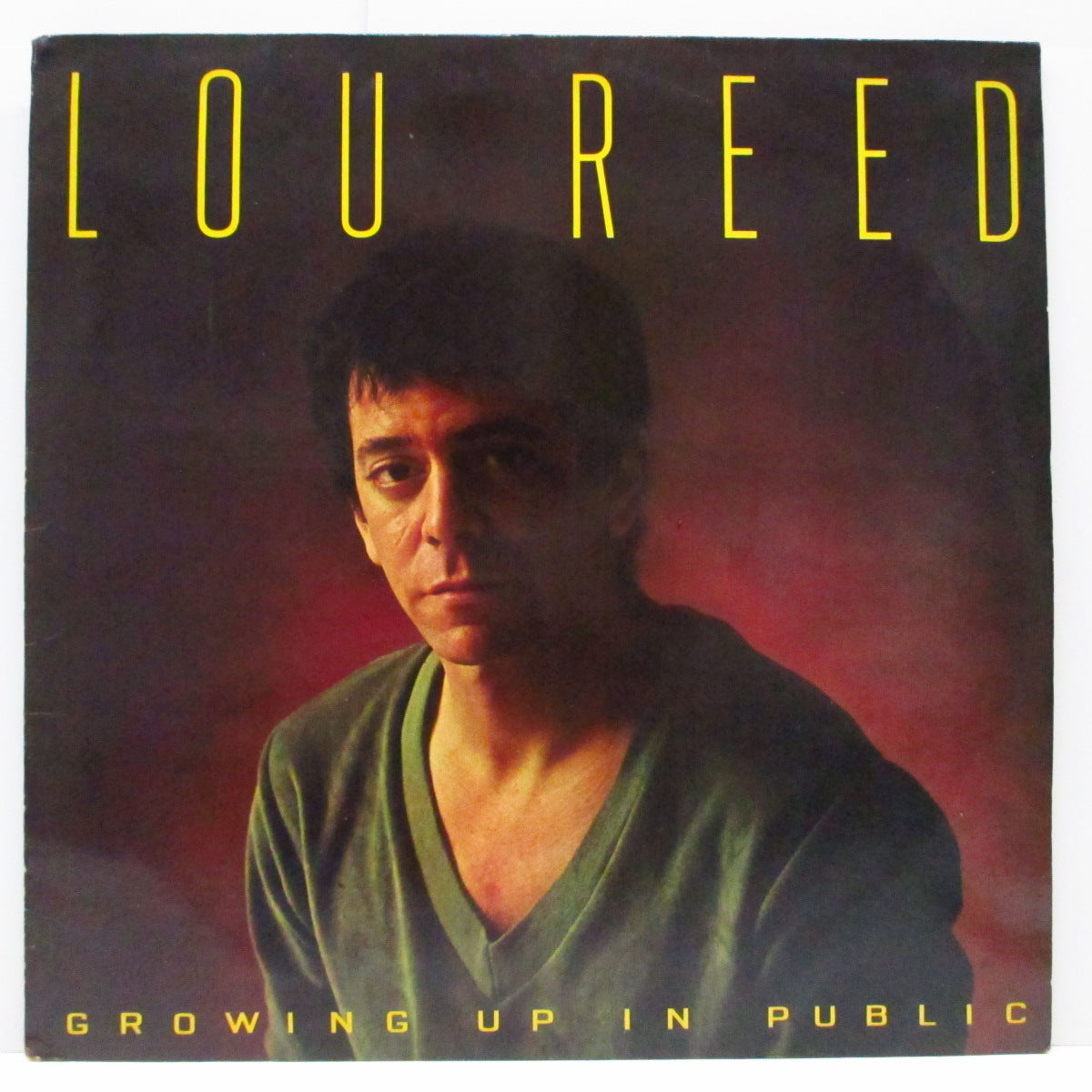 LOU REED (ルー・リード) - Growing Up In Public (UK オリジナル LP+インサート)