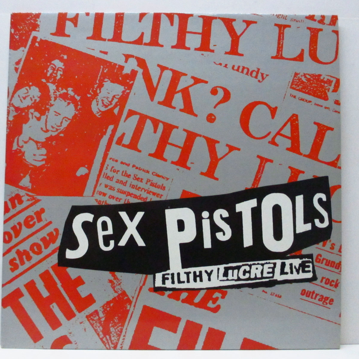 SEX PISTOLS (セックス・ピストルズ) - Filthy Lucre Live (UK オリジナル LP+インナー)'96年フィンズベリーパーク !