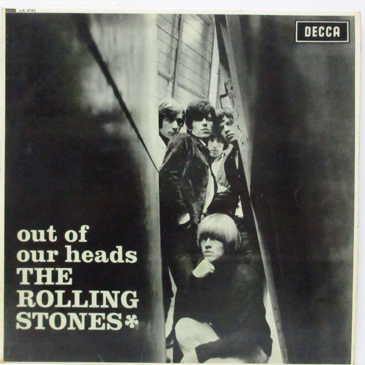 ROLLING STONES (ローリング・ストーンズ) - Out Of Our Heads (UK オリジナル「モノラル」LP「Robert Stace.社製」表面コーティングジャケ) '65年サードアルバム!