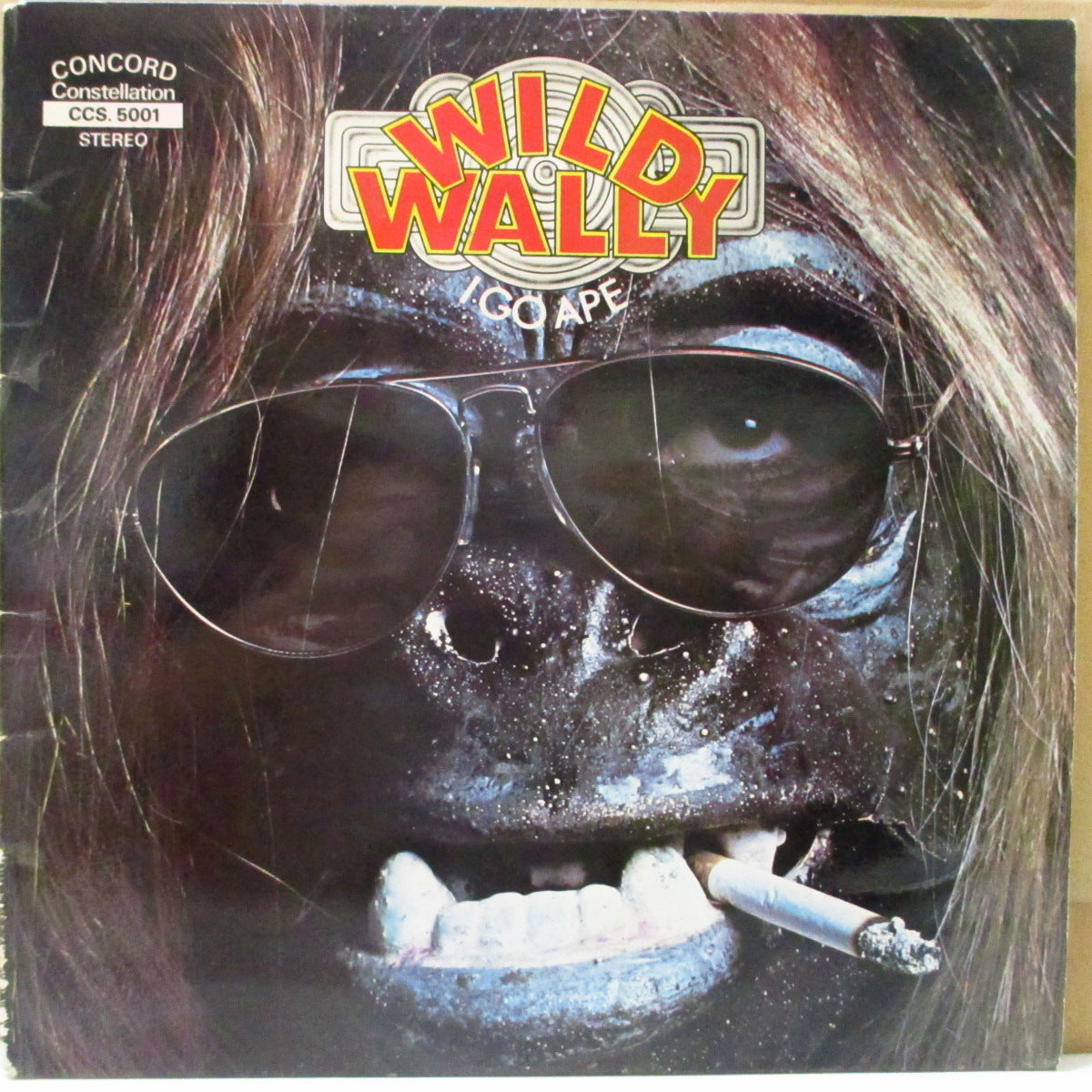 WILD WALLY (ワイルド・ウォーリー) - I Go Ape (UK オリジナル LP/表面コーティングジャケ)