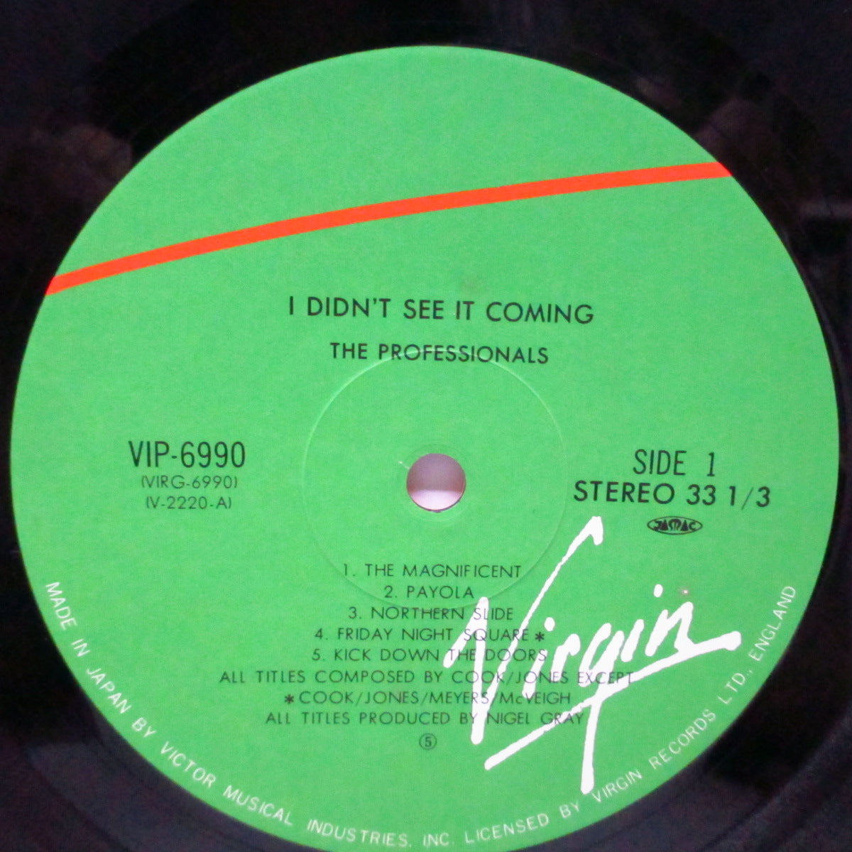 PROFESSIONALS, THE (プロフェショナルズ) - 炸裂 - I Didn’t See It Coming (Japan オリジナル LP/帯欠)