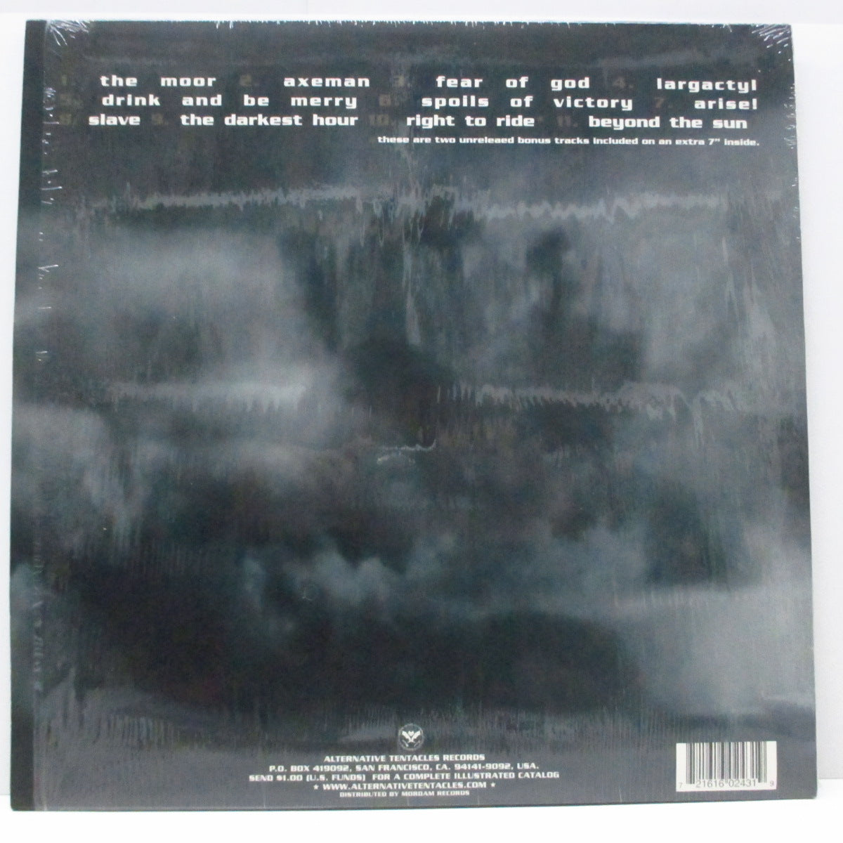 AMEBIX (アメビックス) - Arise! +2 (US '00 リマスター再発 LP+ボーナス7"、インナー/ステッカー付ジャケ)'85年ファースト!