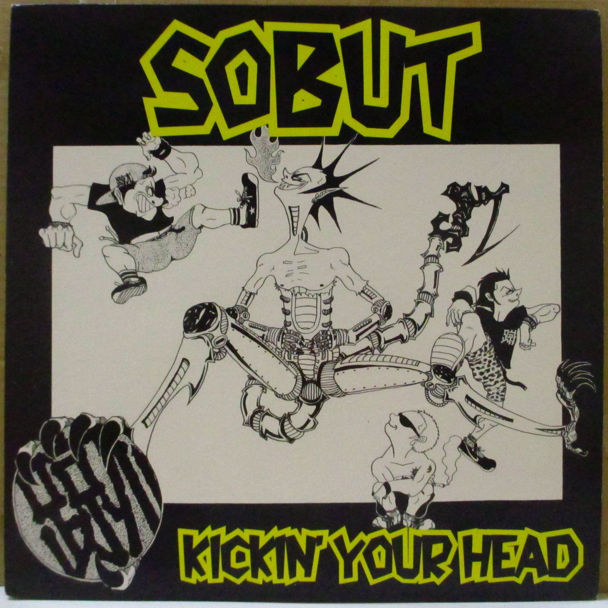 SOBUT (ソバット) - Kickin' Your Head (Japan オリジナル LP+インサート) '96年1stアルバム