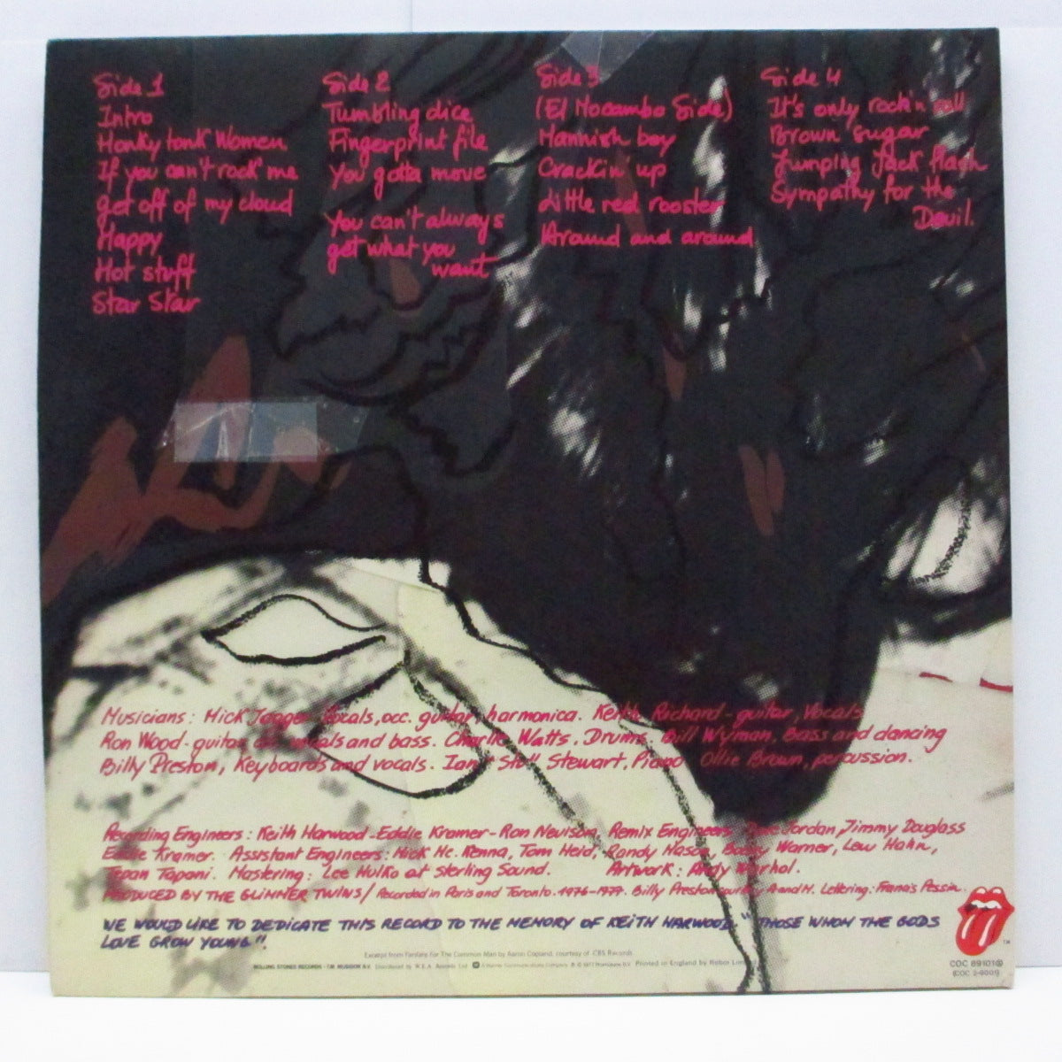 ROLLING STONES (ローリング・ストーンズ) - Love You Live (UK オリジナル 2xLP+ノーマルインナー/見開ジャケ)