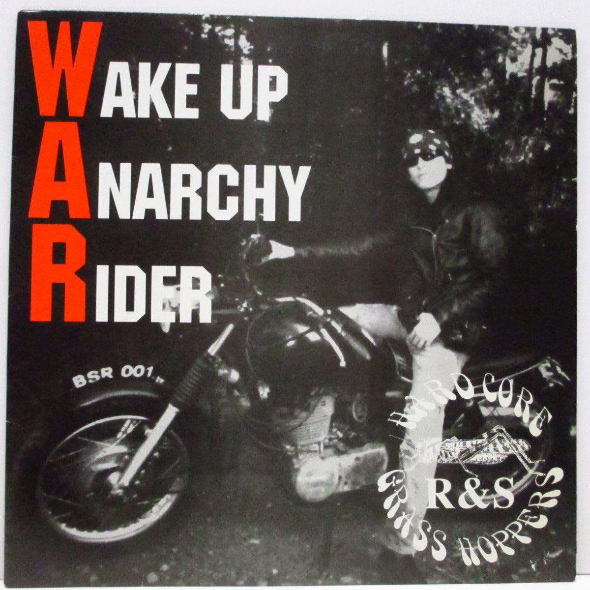 ROCKY & THE SWEDEN (ロッキー&ザ ・スウェーデン) - Wake Up Anarchy Rider (Japan '98 オリジナル4曲入り 7"/光沢固紙ジャケ) セカンド!