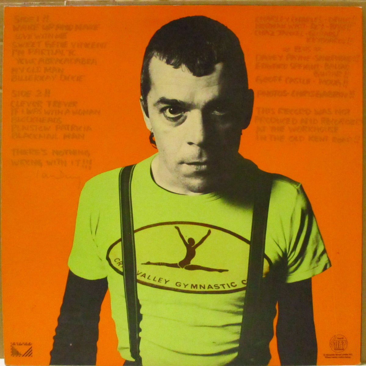 IAN DURY & THE BLOCKHEADS (イアン・デューリー&ザ・ブロックヘッズ) - New Boots And Panties!! (UK オリジナル「10曲入り」 LP+「角カット無し」インナー) '77年1stアルバム