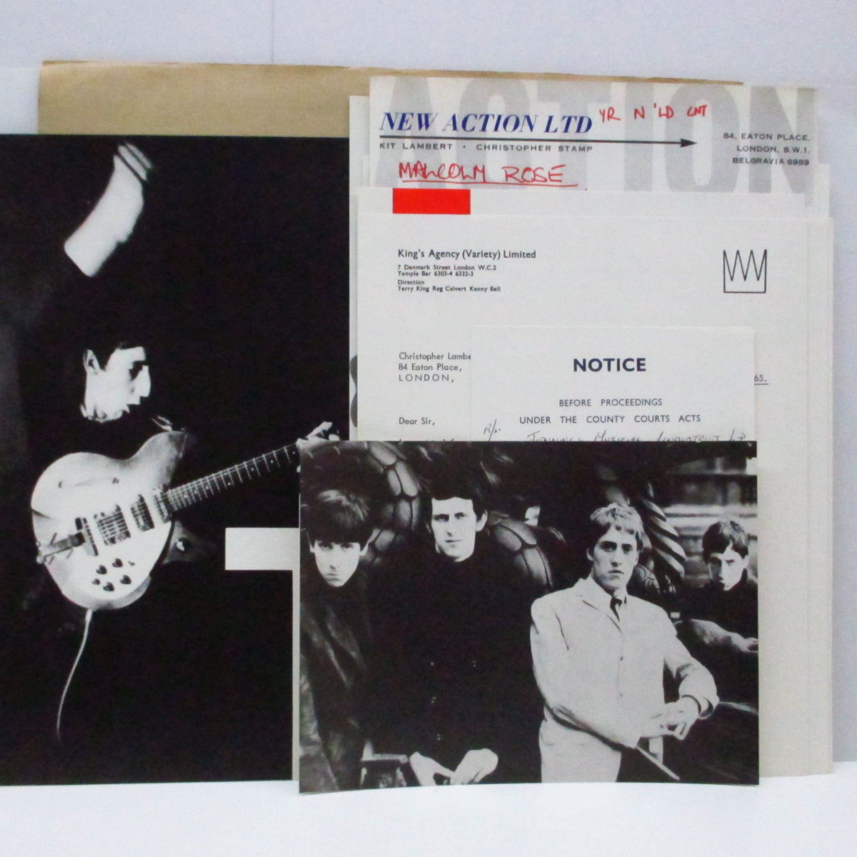 WHO (フー) - Live At Leeds (UK '70 再発 「マト3/4」LP+「Live At Leeds」ポスター、インサート11枚/青ロゴ見開ジャケ「完品」)