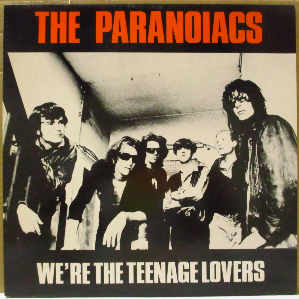 PARANOIACS, THE (パラノイアクス) - We're The Teenage Lovers (Belgium '87 オリジナル6曲入り 12インチ)
